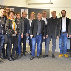 Gruppenbild vom Team der Stadt Salzburg bei der Schlussdiskussion