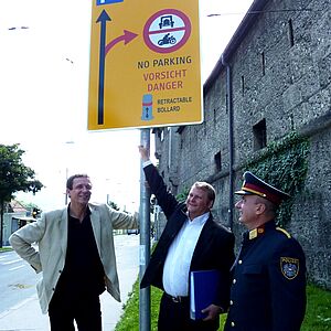 Markanter Vorwegweiser: