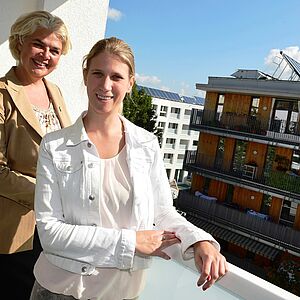 Anja Hagenauer heißt neue Mieterin willkommen