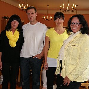 Projektgruppe E-Qalin im SeniorenwohnhausHellbrunn