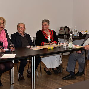 Kurrentgruppen in den Seniorenwohnhäusern.