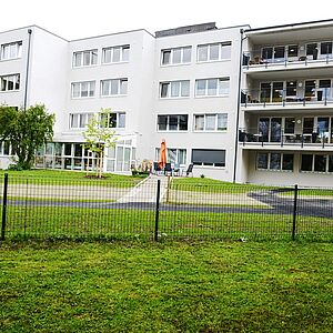 Teil des sanierten Gebäudekomplexes: