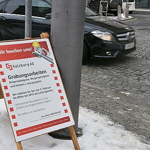 Bauherr macht aufmerksam: