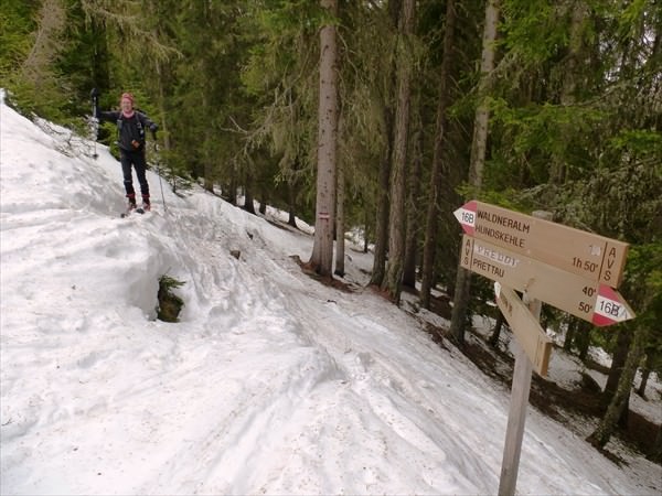 1. Steilstufe überwunden