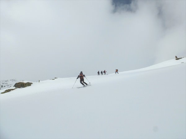 Frühjahrs Firn