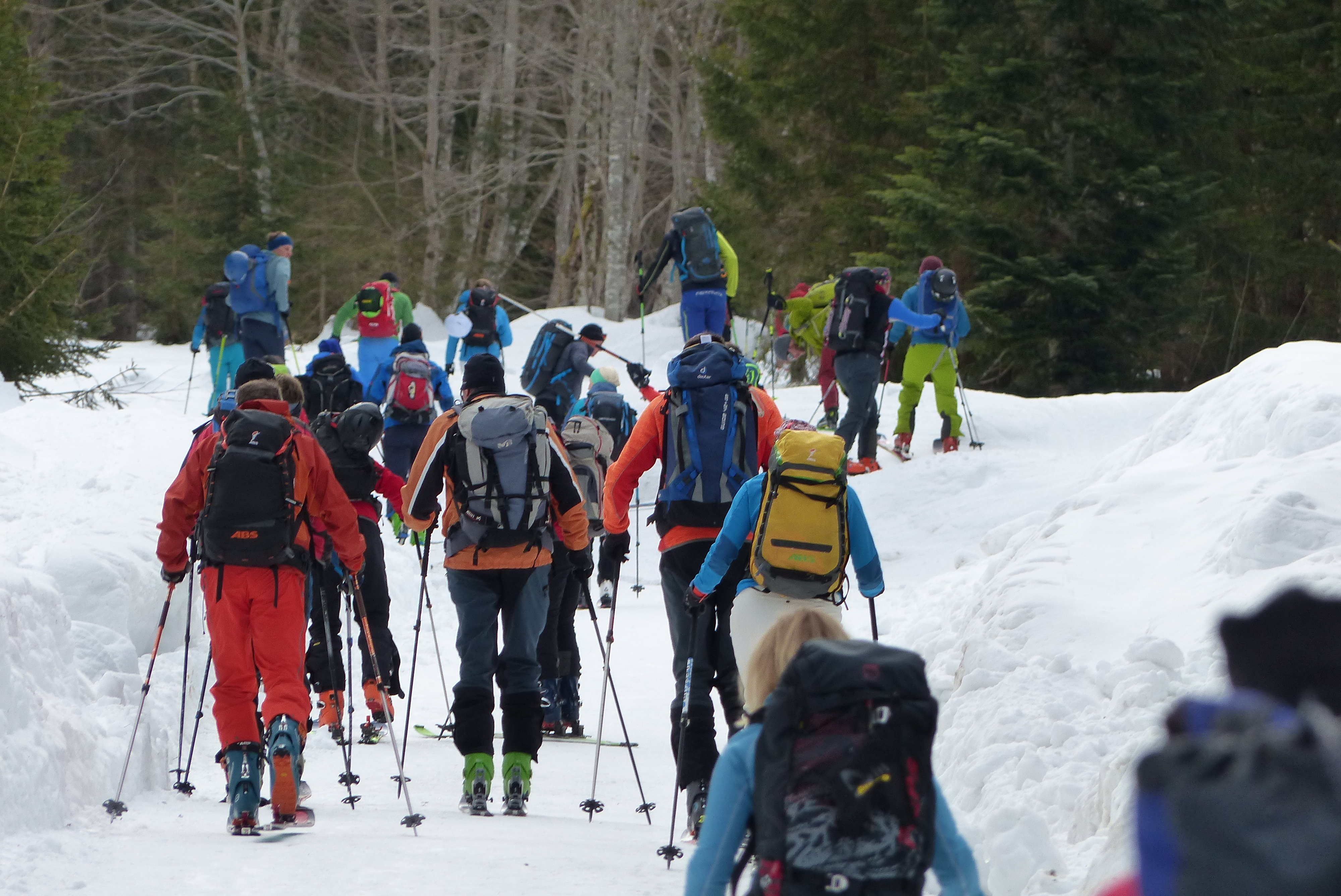 bekannte Tour – Andrang am Wochenende