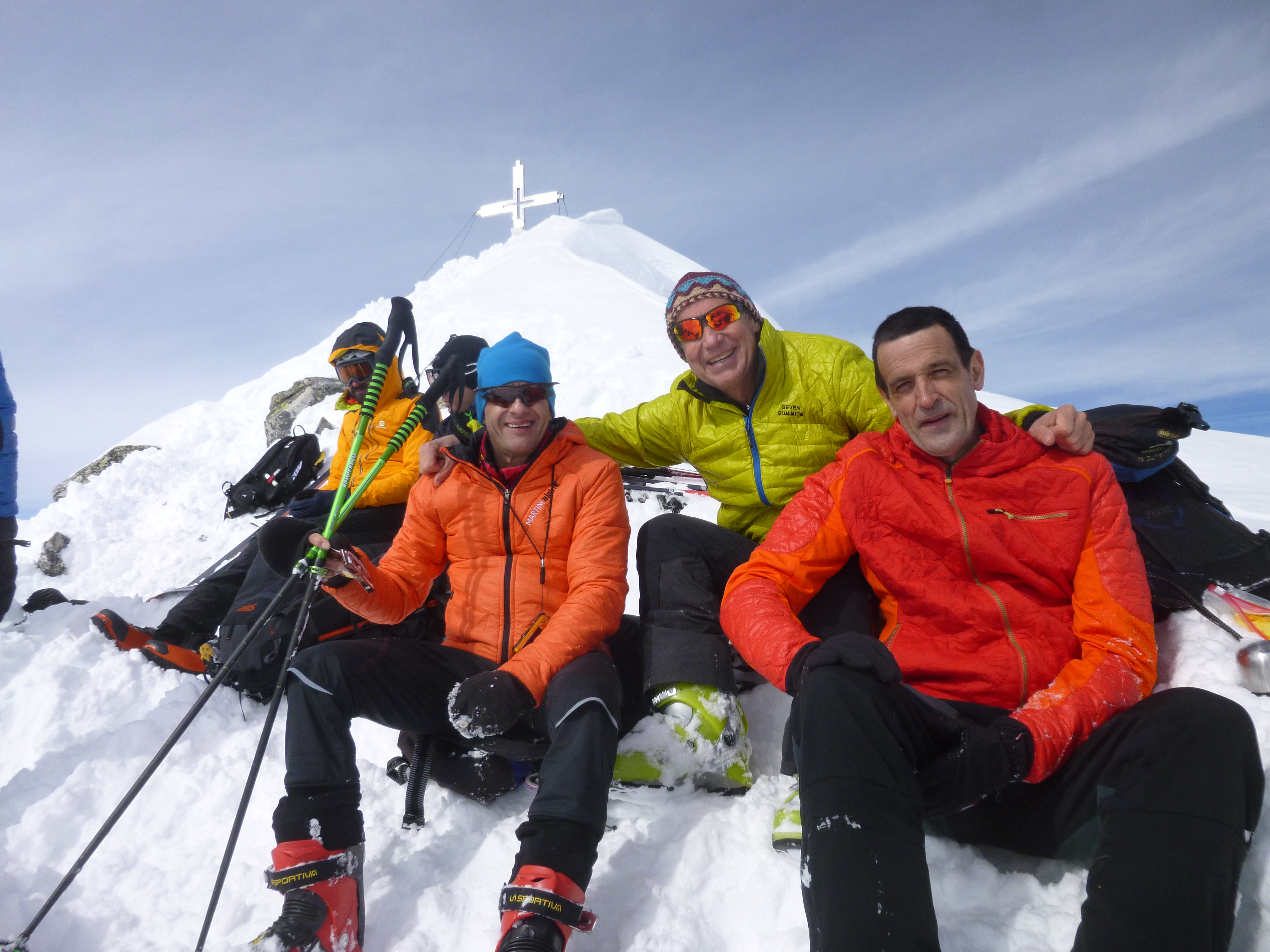verdiente Gipfelpause