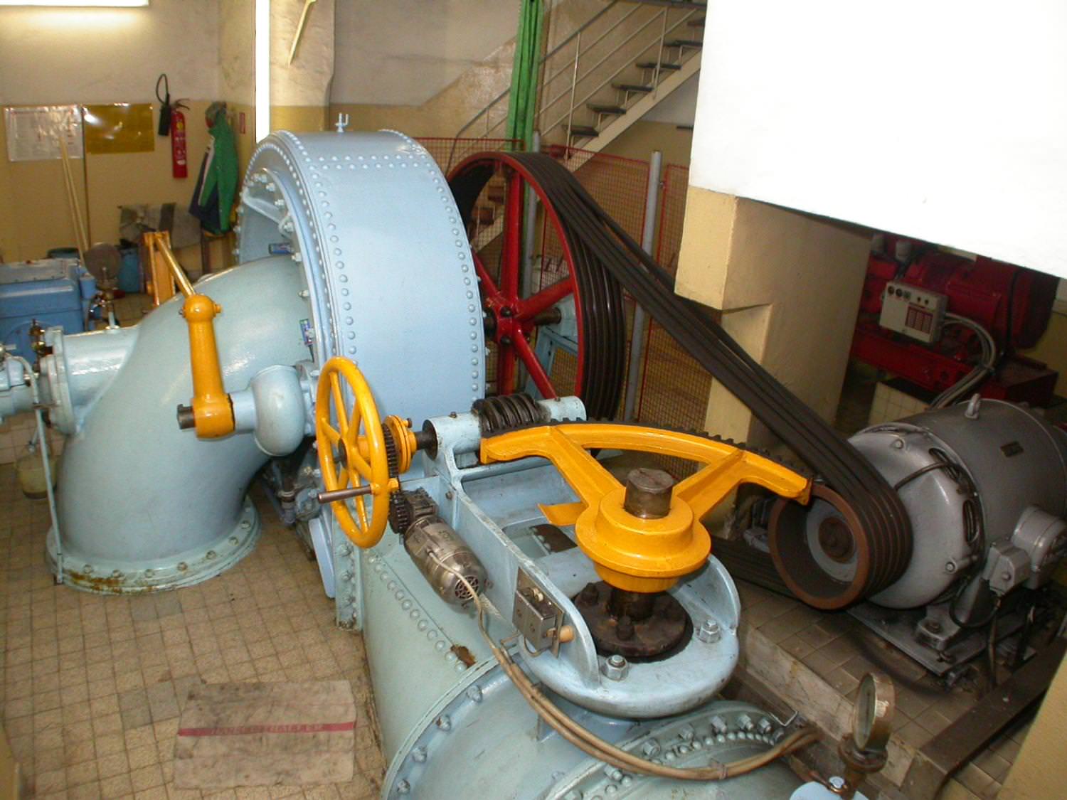 Das städtische Kleinkraftwerk an der Münzgasse Das städtische Kleinkraftwerk an der Münzgasse