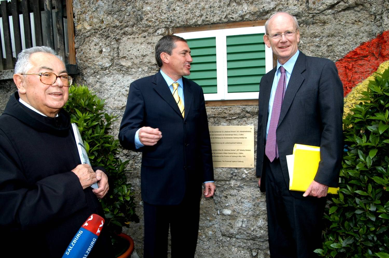 Gedenktafel enthüllt: Ildefonso, Schaden, Wanlund Gedenktafel enthüllt: Ildefonso, Schaden, Wanlund