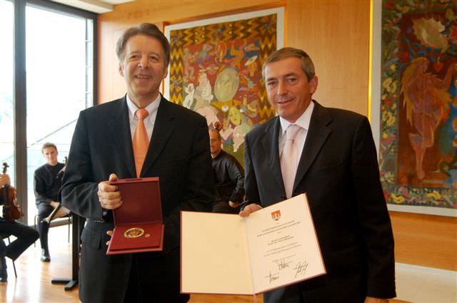 Ehrung Peter Ruzicka Ehrung Peter Ruzicka