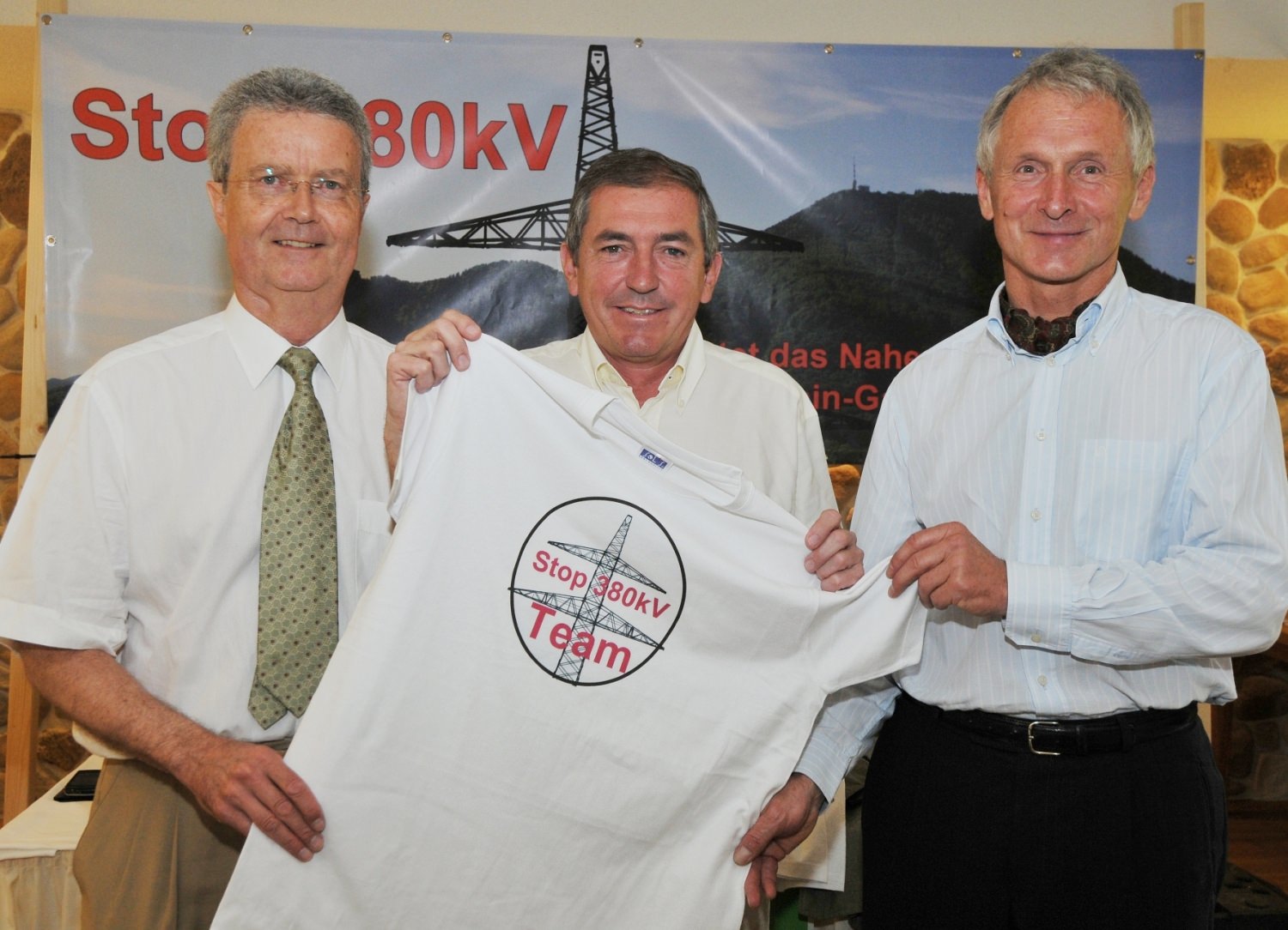 Im Team stark gegen 380 kV am Gaisberg: Im Team stark gegen 380 kV am Gaisberg: