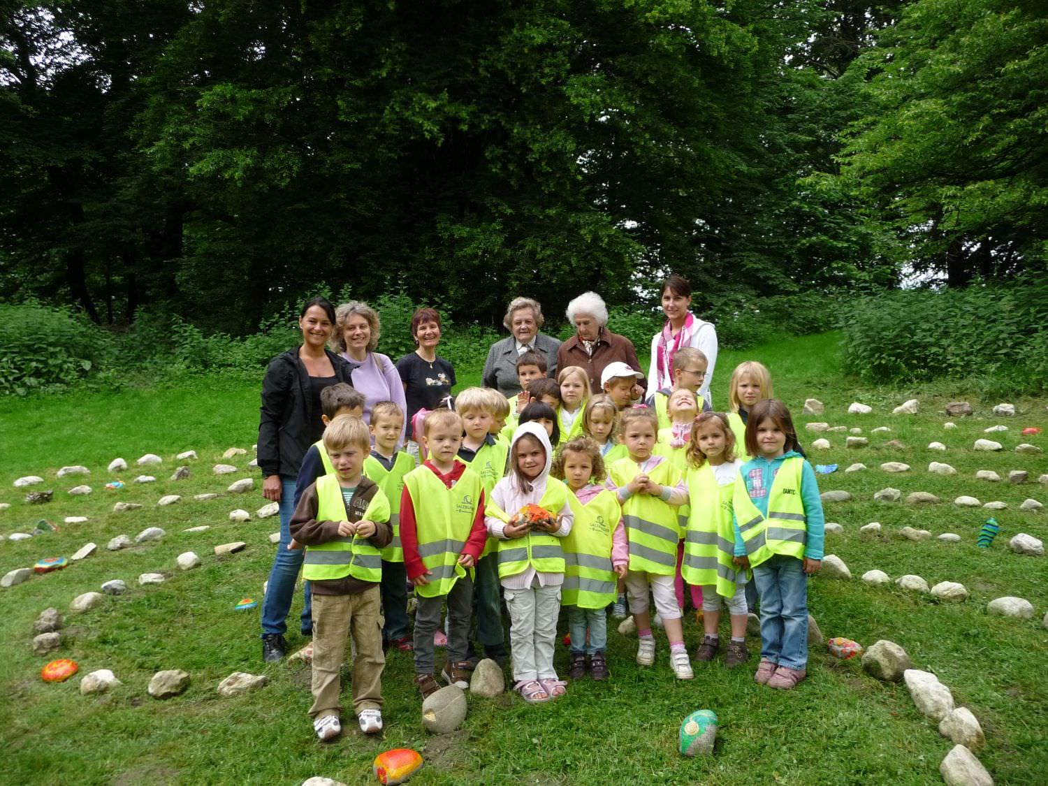 Nach getaner Tat im Donnenbergpark
