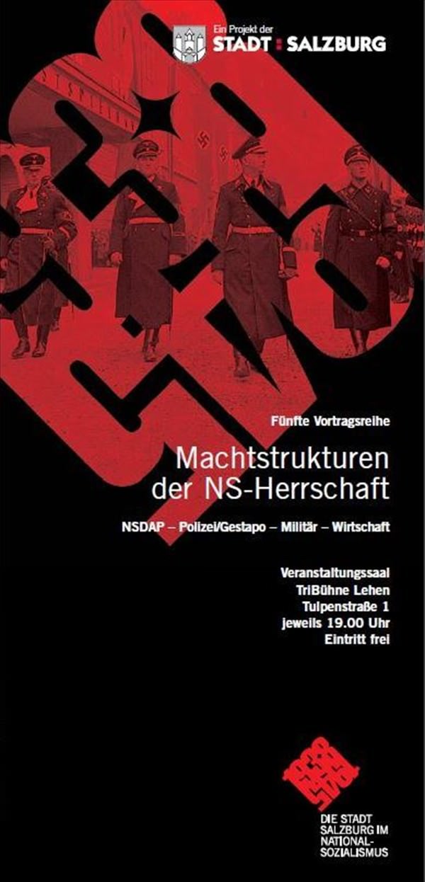 Folder zur Vortragsreihe 2013 Folder zur Vortragsreihe 2013