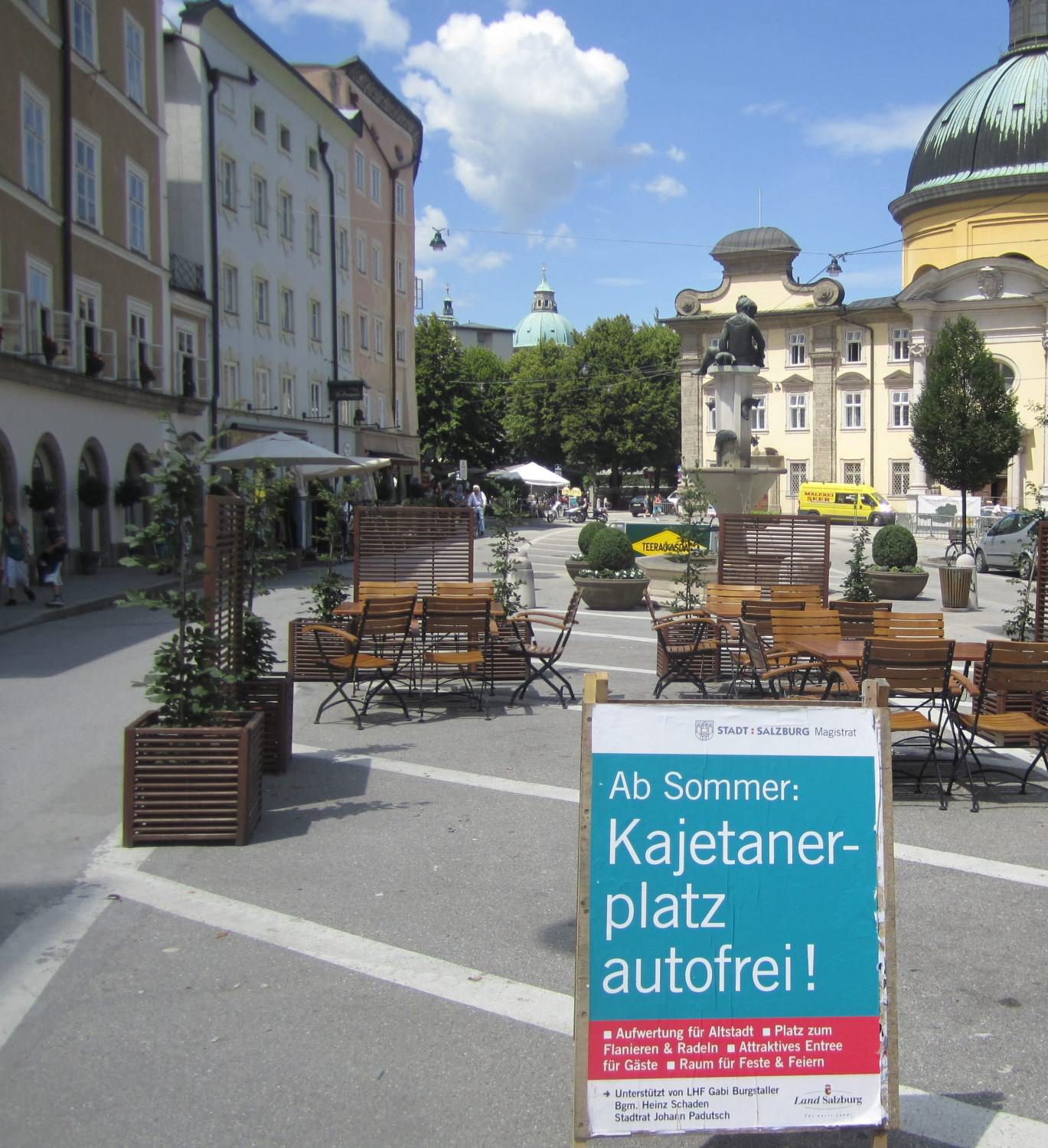 Autofreier Kajetanerplatz Autofreier Kajetanerplatz