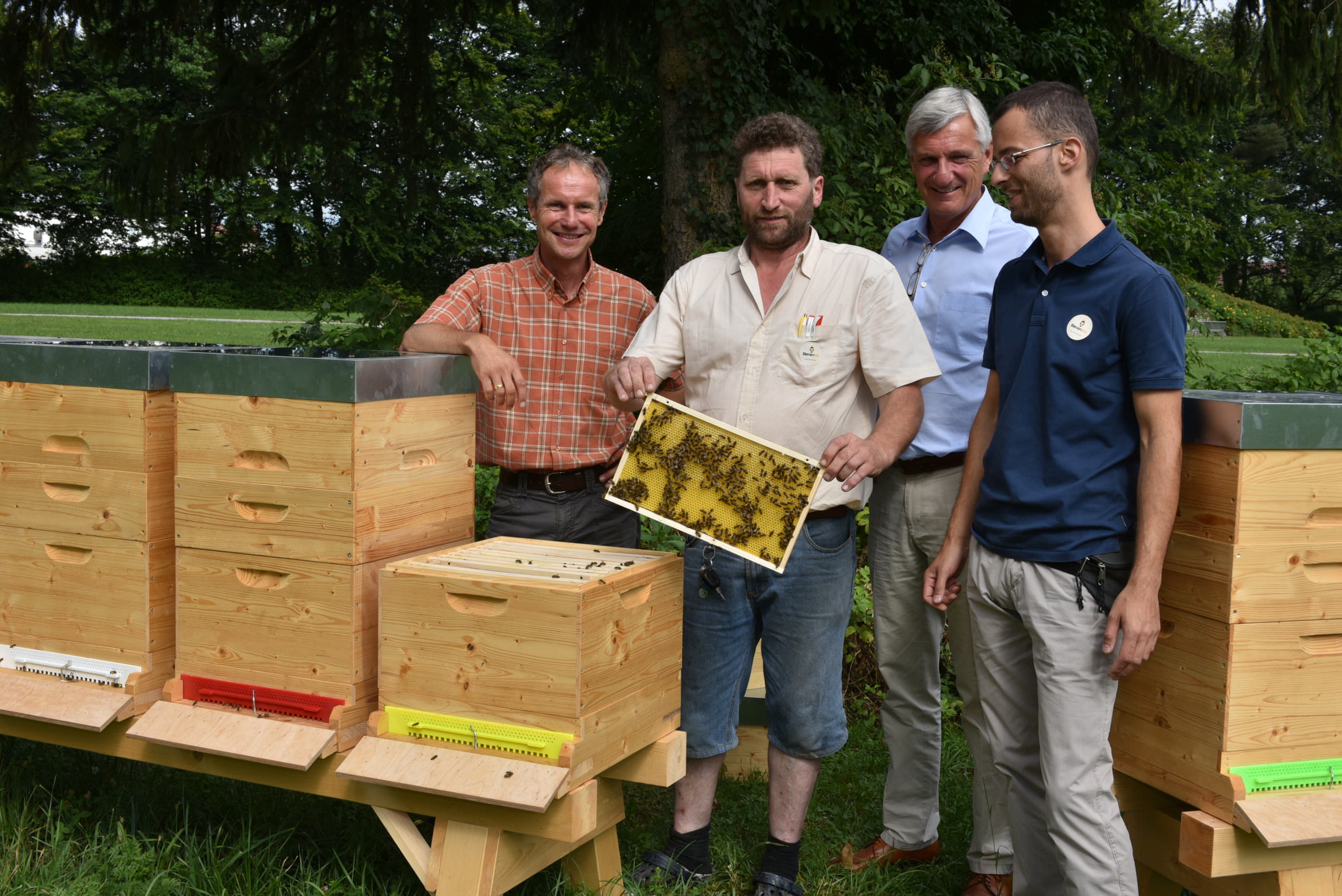 Bienenstöcke am Kommunalfriedhof Bienenstöcke am Kommunalfriedhof