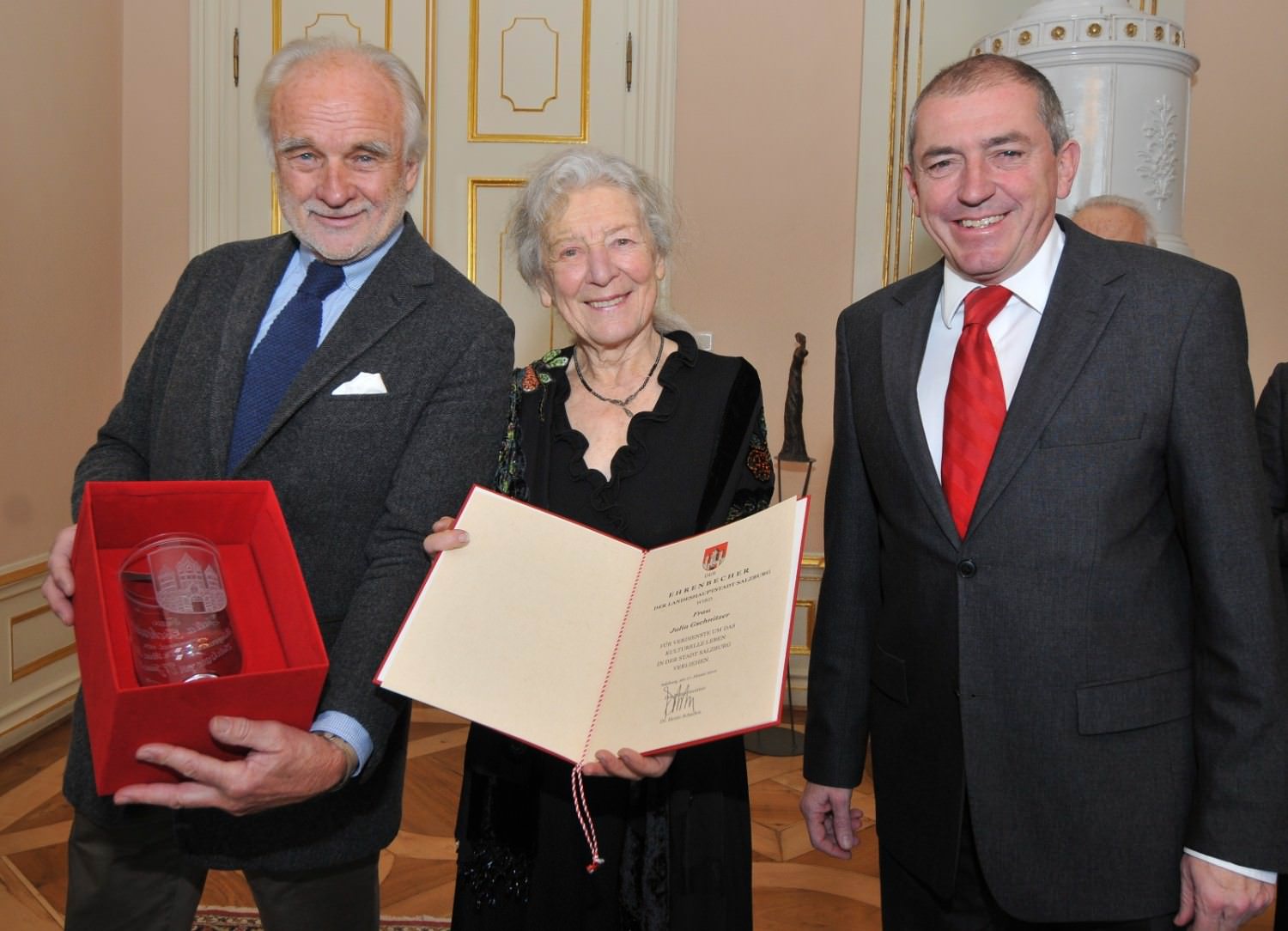 Ehrenbecher für Julia Gschnitzer: Ehrenbecher für Julia Gschnitzer: