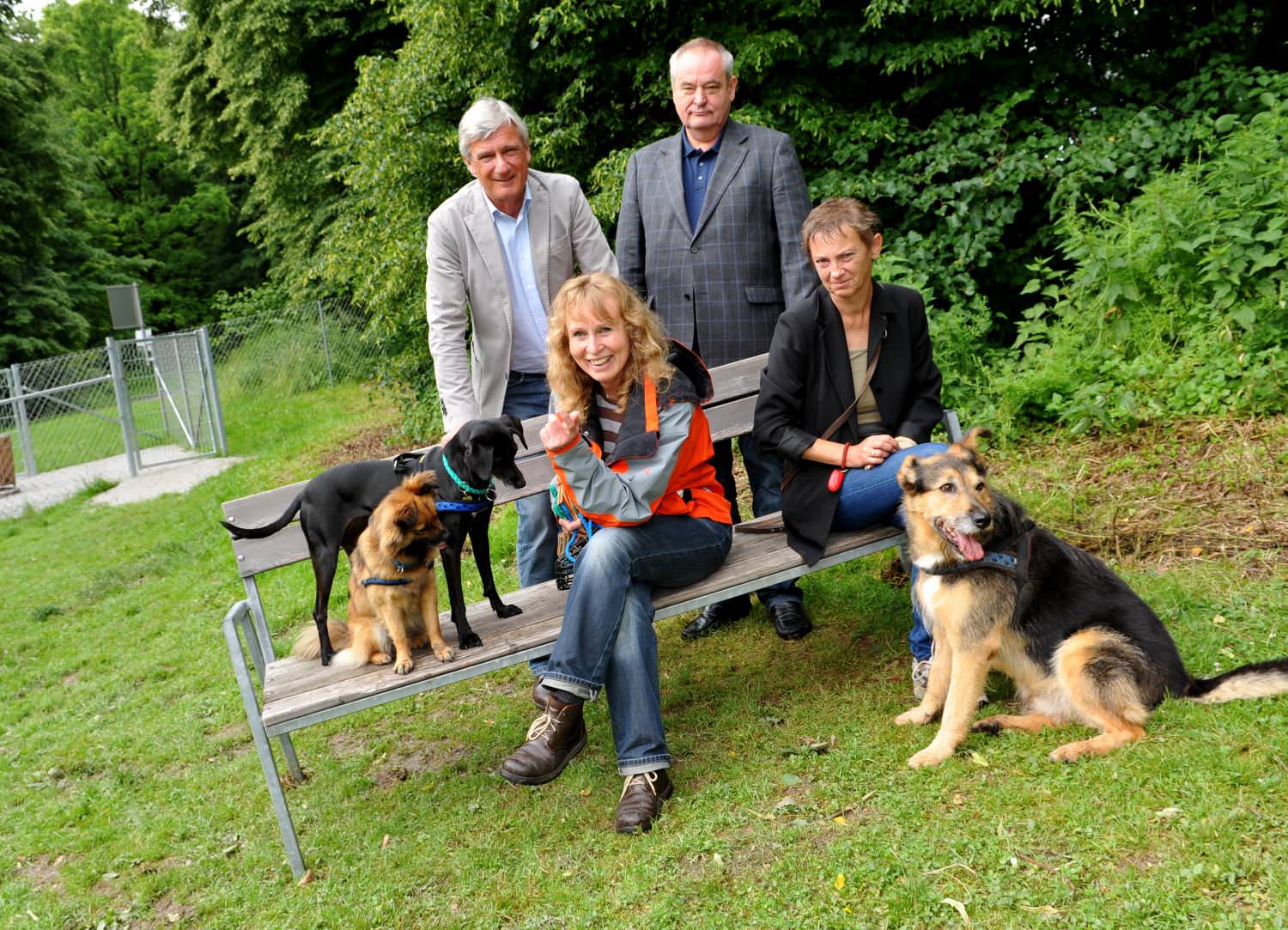 Eröffnung Hundewiese Donnenberg-Park