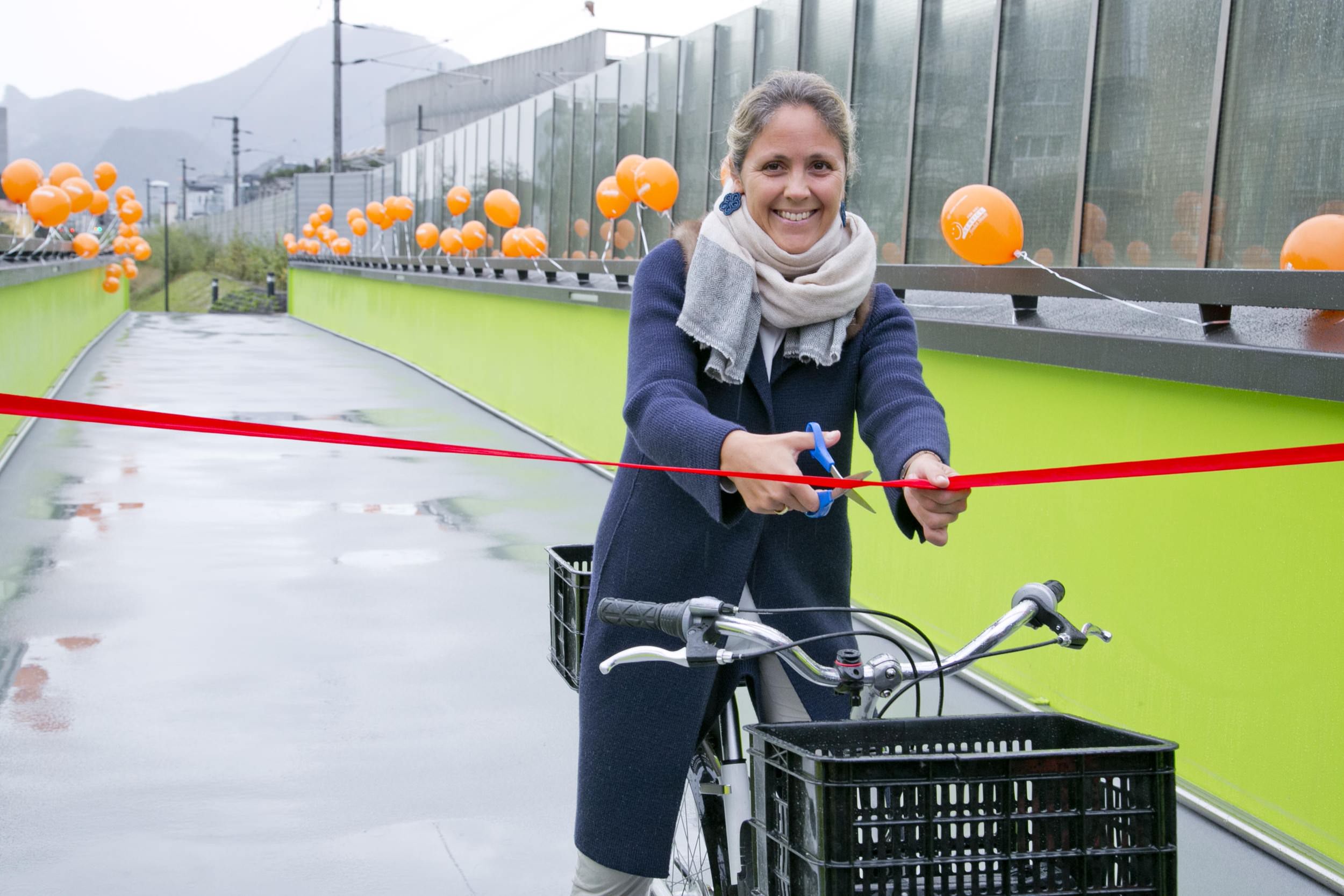 Eröffnung Rad- und Fußgängerbrücke R.-Bieblstrasse Eröffnung Rad- und Fußgängerbrücke R.-Bieblstrasse