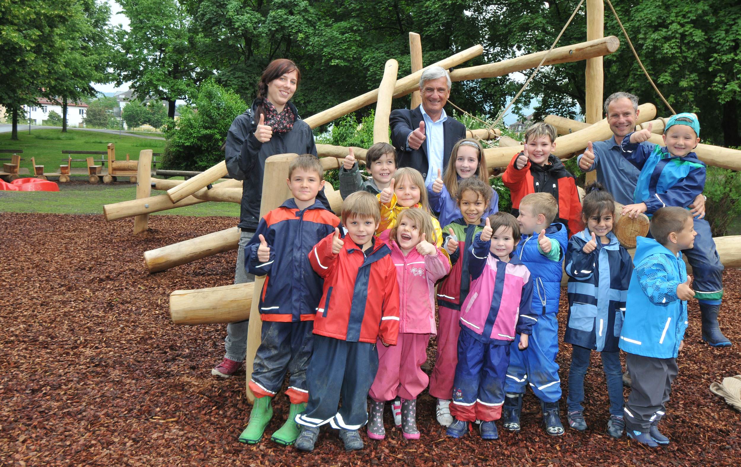 Freue über neuen Kinderspielplatz im Lehener Park Freue über neuen Kinderspielplatz im Lehener Park