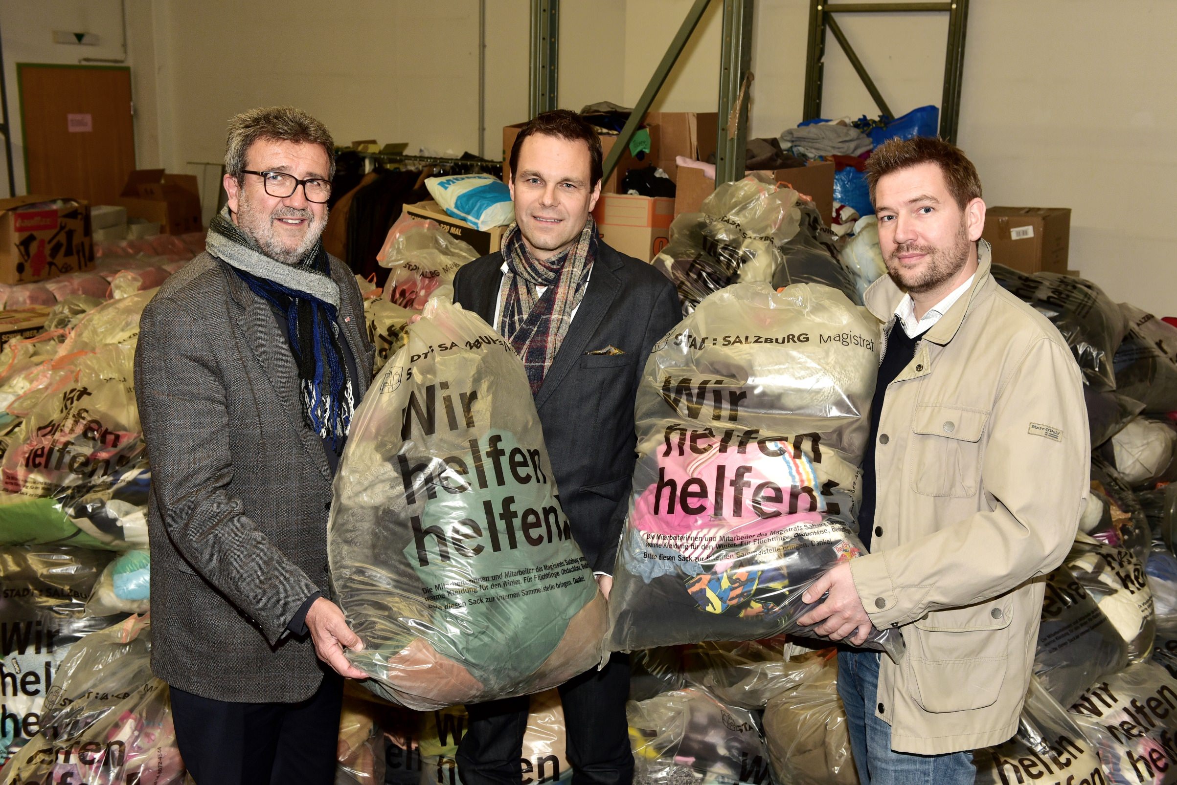 Gelungene Magistrats-Aktion „Wir helfen helfen“:
