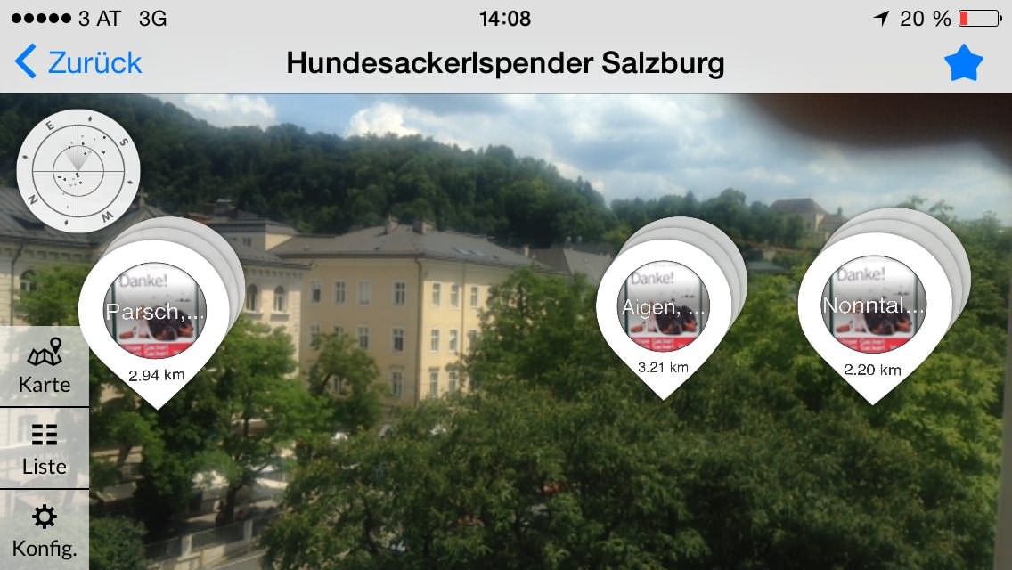 Neu die "Hundesackerl App" Neu die "Hundesackerl App"