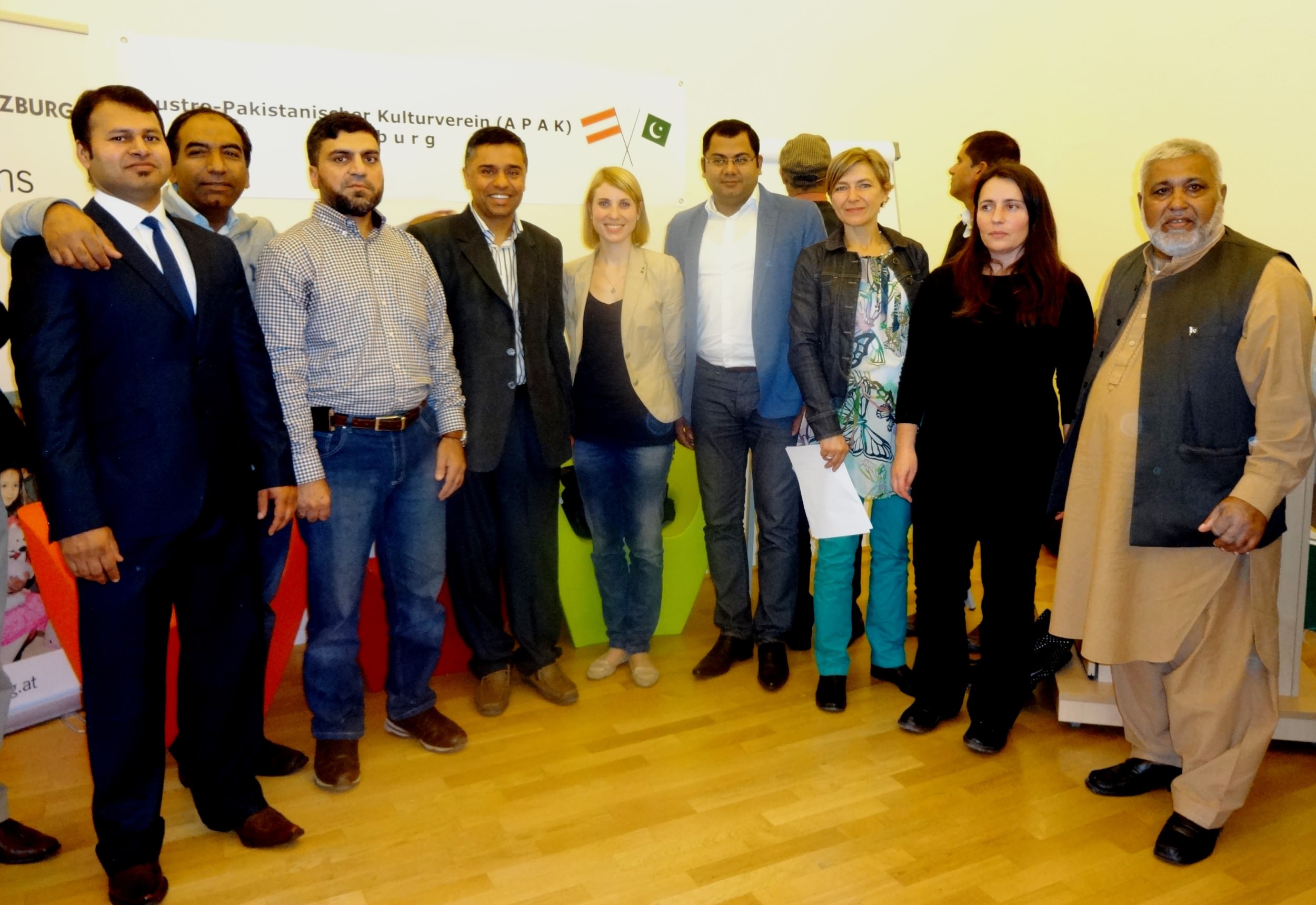 Organisationsteam der Auftaktveranstaltung