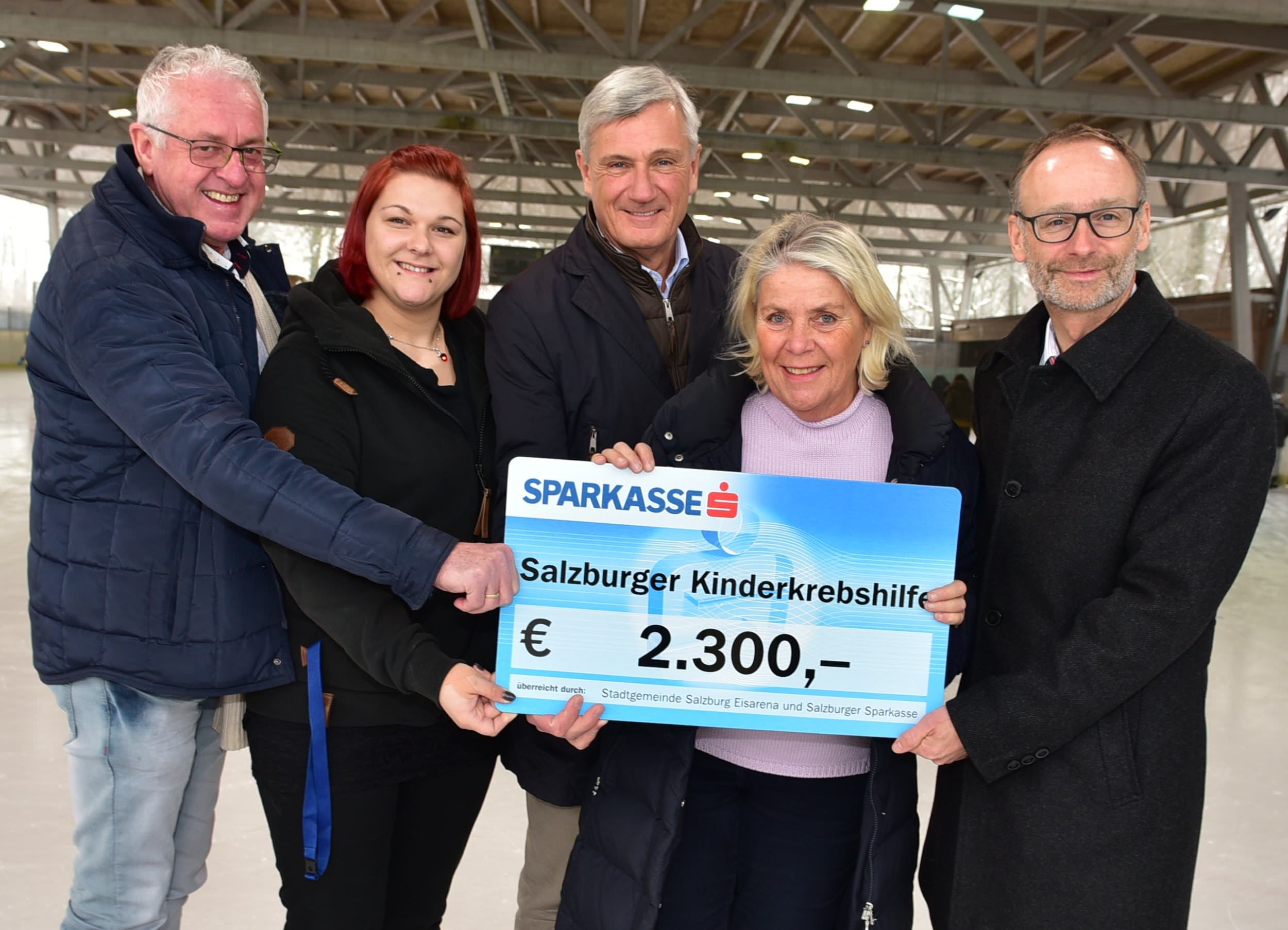 Scheckübergabe Kinderkrebshilfe Scheckübergabe Kinderkrebshilfe