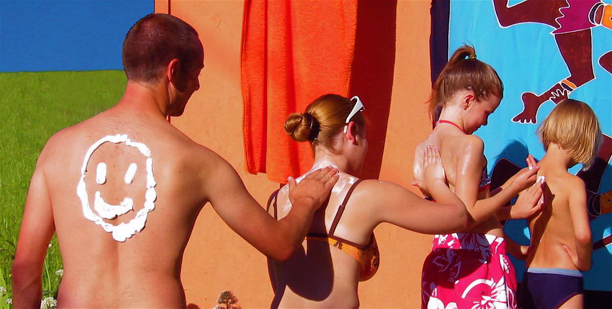 Sonnenbrand-Vorsorge