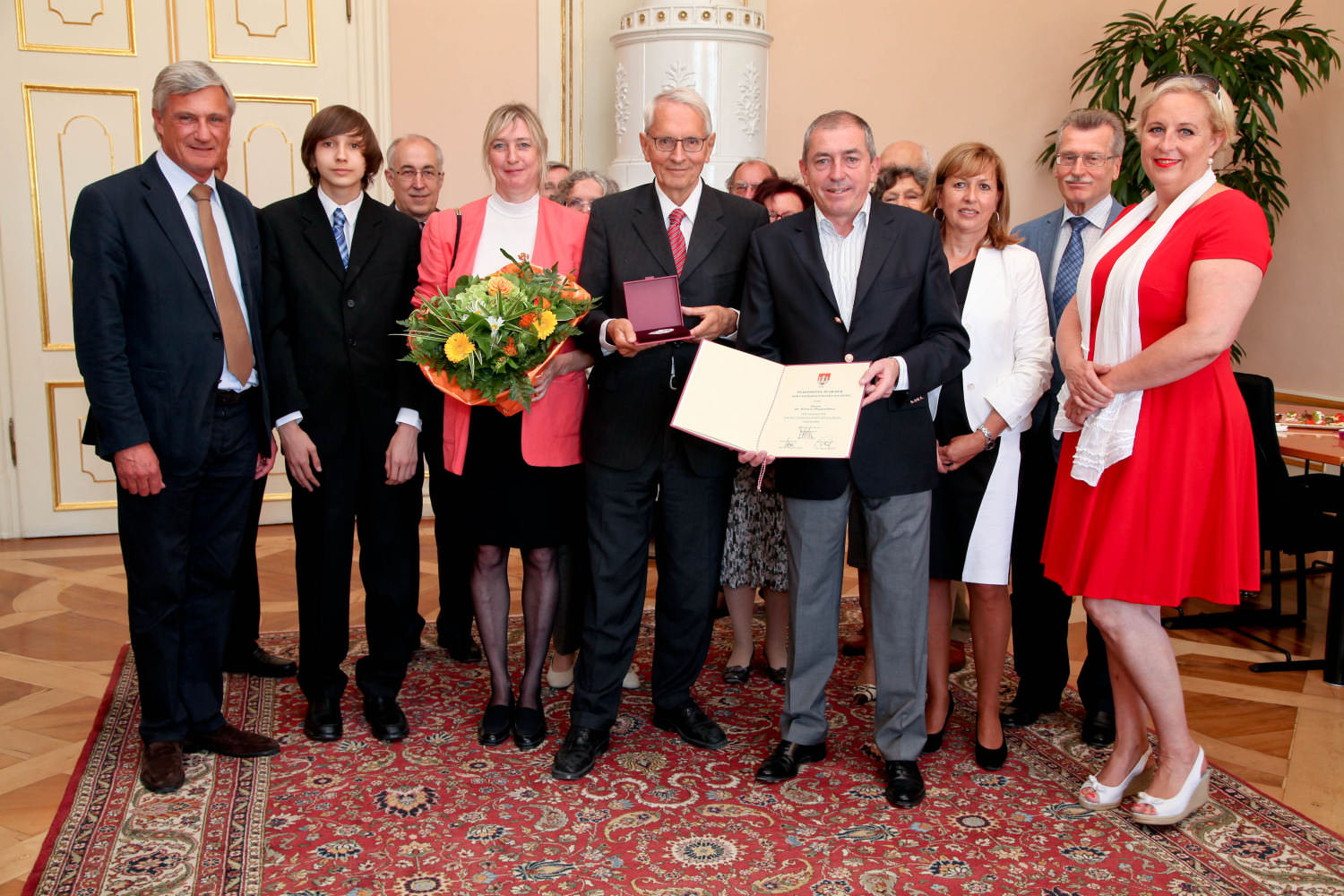 Stadtsiegel in Silber für Werner Thuswaldner Stadtsiegel in Silber für Werner Thuswaldner