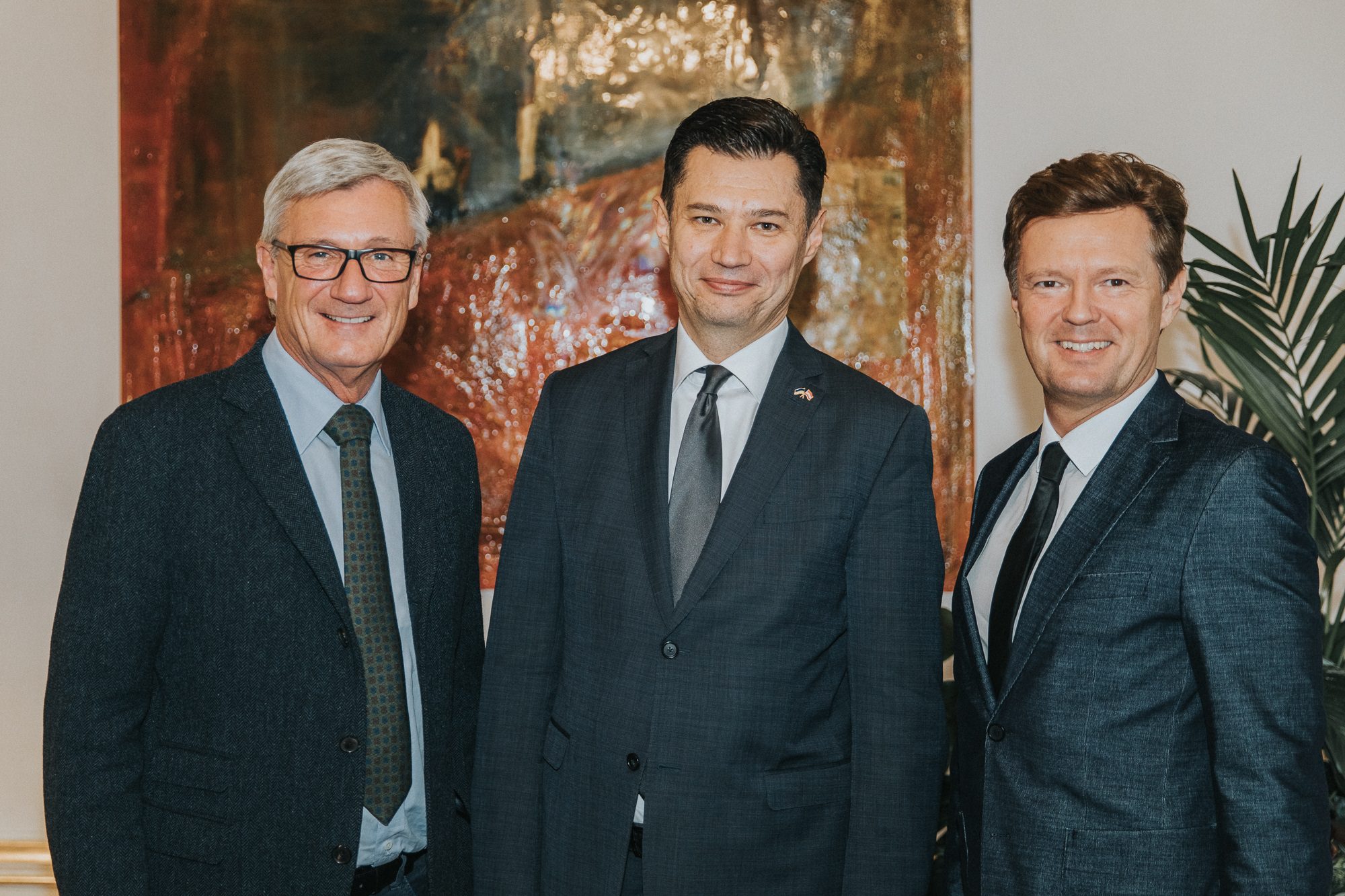 Ukrainischer Botschafter bei Bürgermeister Preuner Ukrainischer Botschafter bei Bürgermeister Preuner