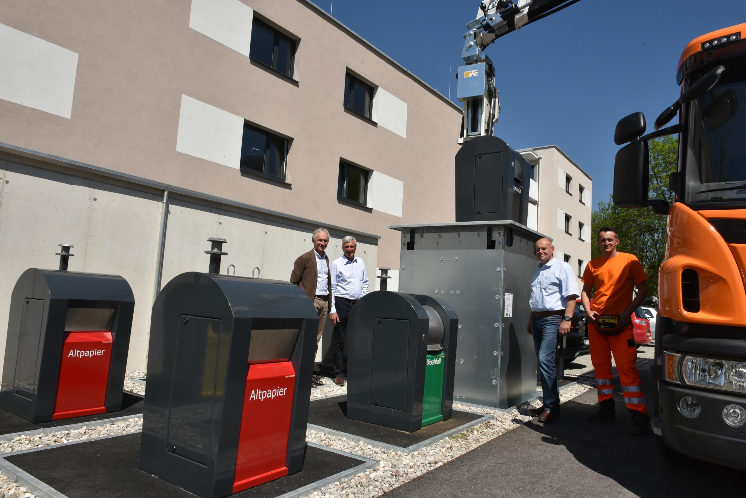 Unterflur-Container bieten viele Vorteile: Unterflur-Container bieten viele Vorteile: