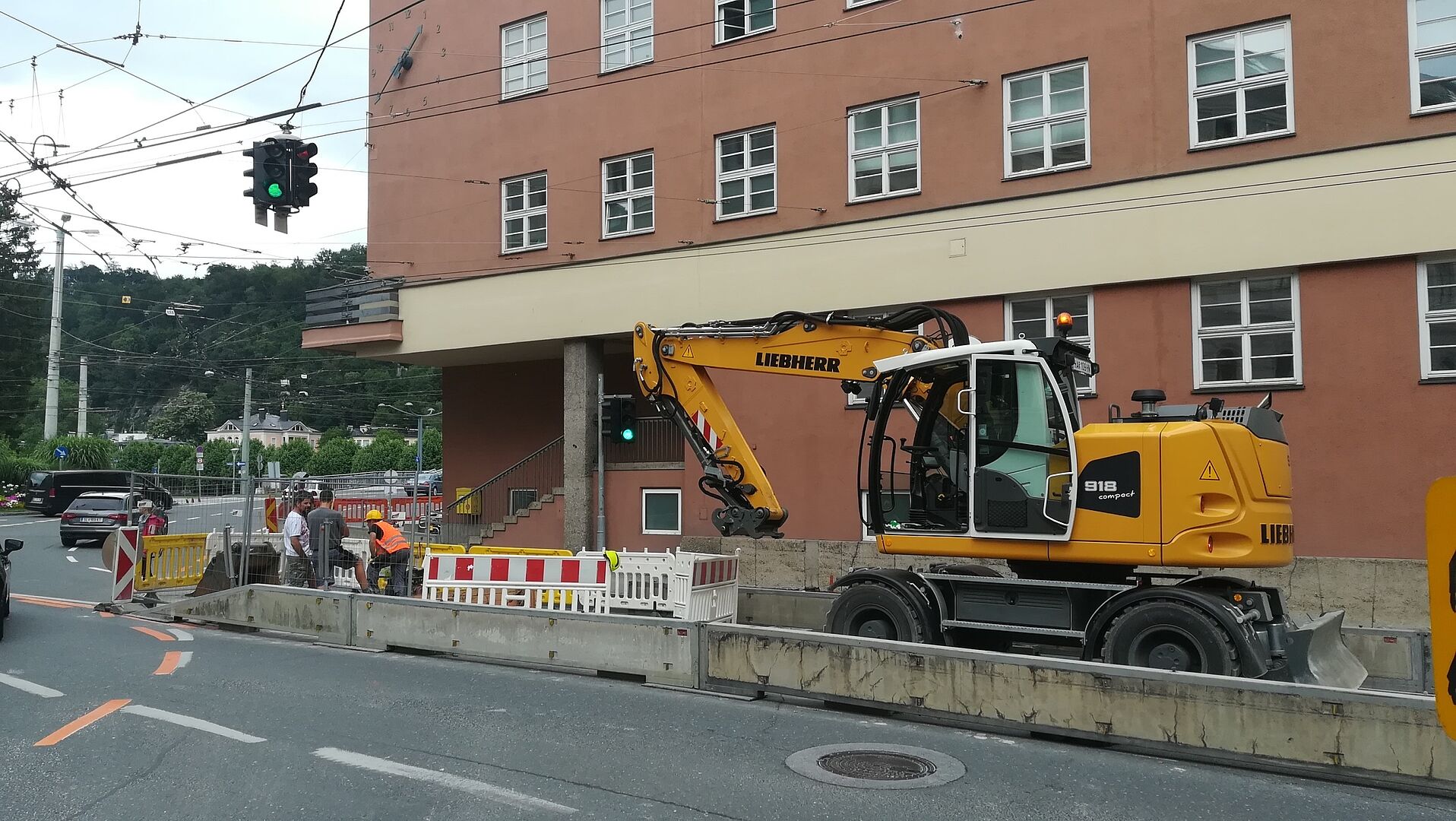 Baubeginn am Rudolfsplatz