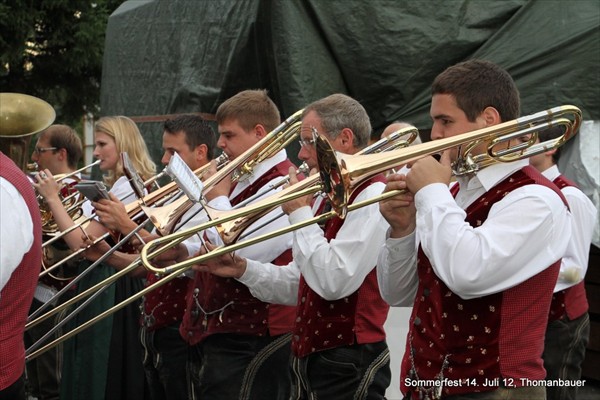 Die Trachtenmusikkapelle Aigen 