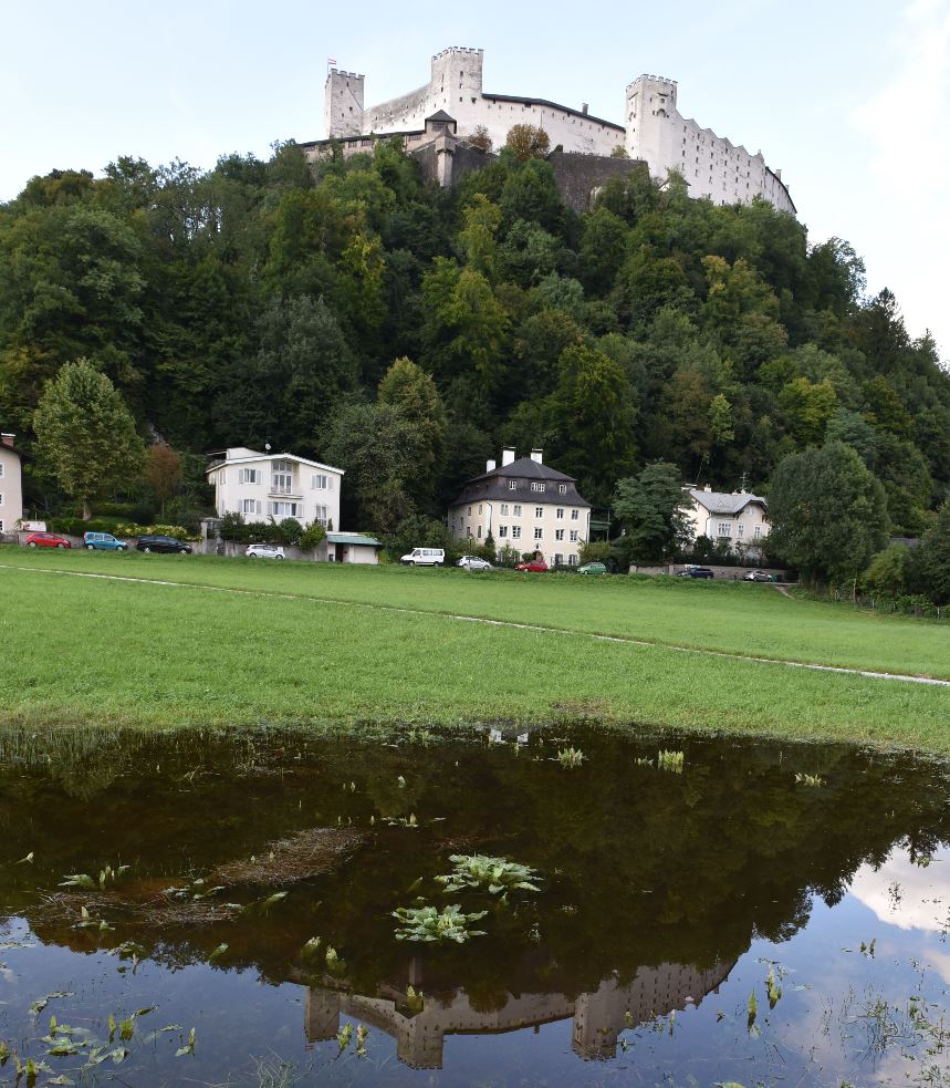 Der Festungsberg vom Nonntal aus