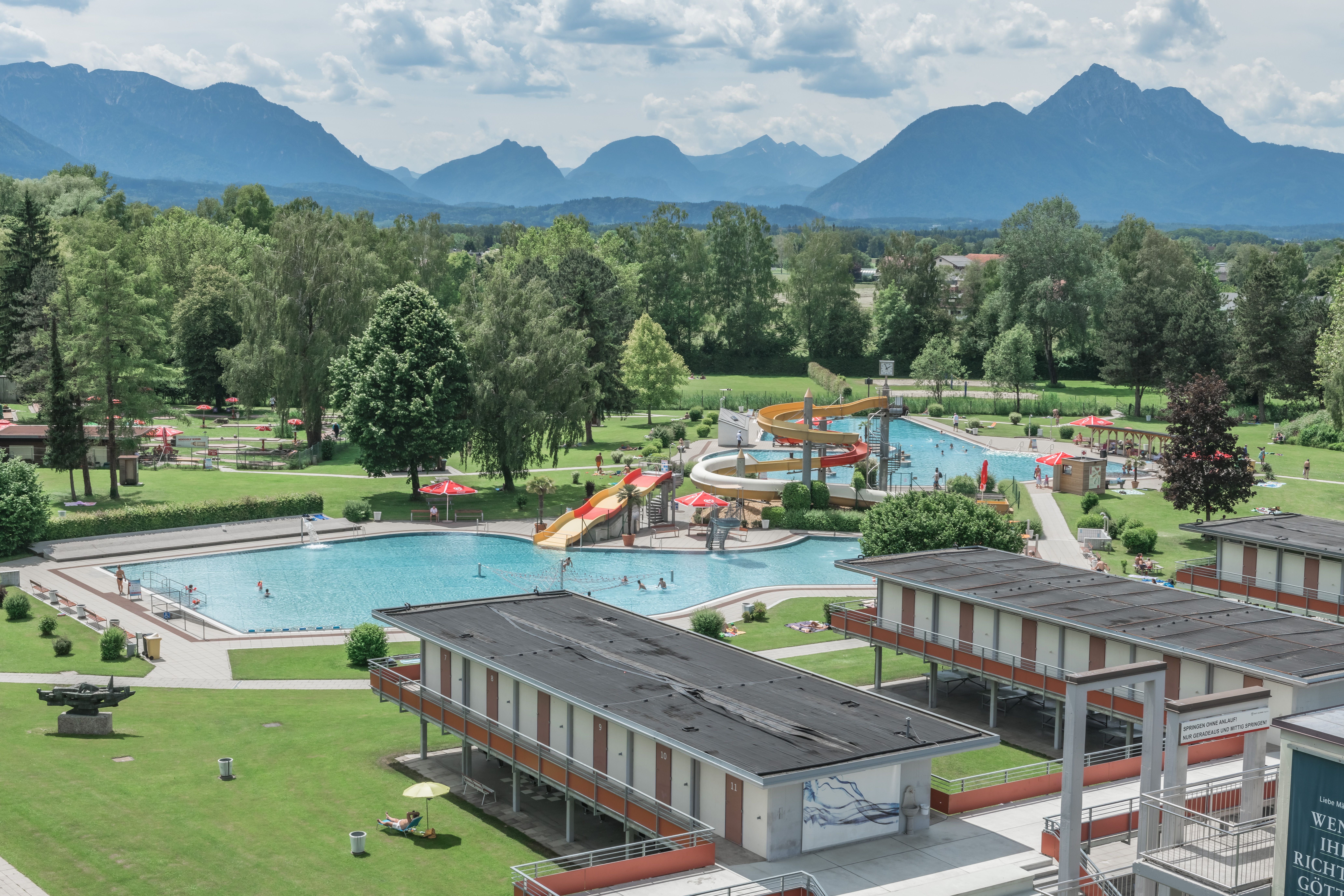 Erstes "Badewochenende" im Freibad Erstes "Badewochenende" im Freibad