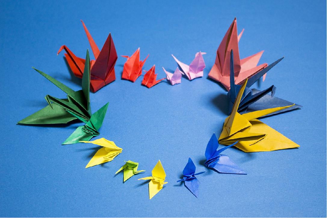 Origami – die Kunst des kreativen Papierfaltens