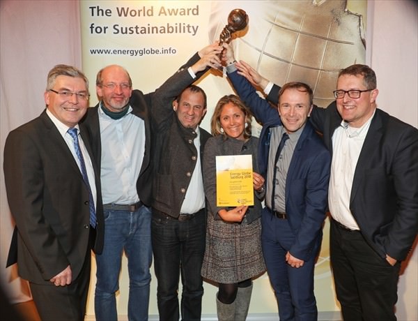 Gruppenfoto der Energy Globe Award Preistraeger