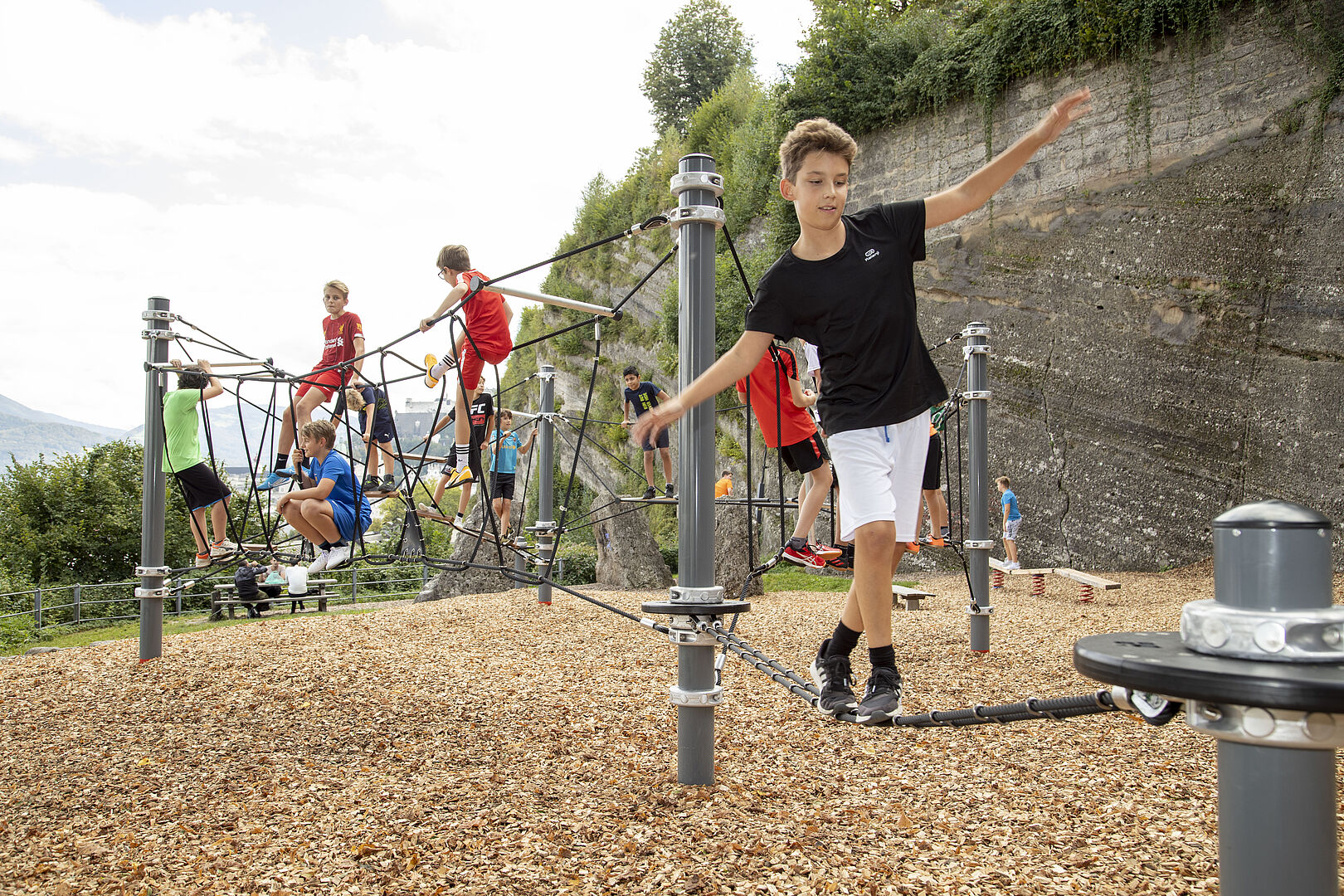 Kletterpark Müllner Schanze, Stadt Salzburg