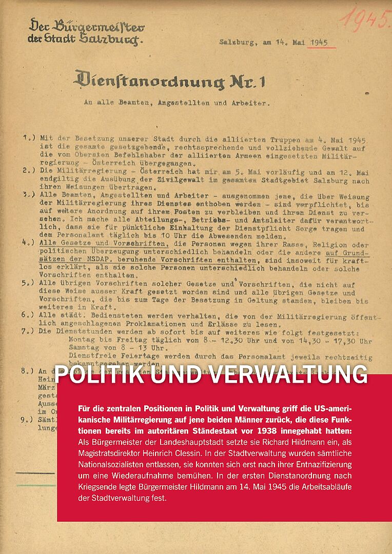 Politics and Administrations