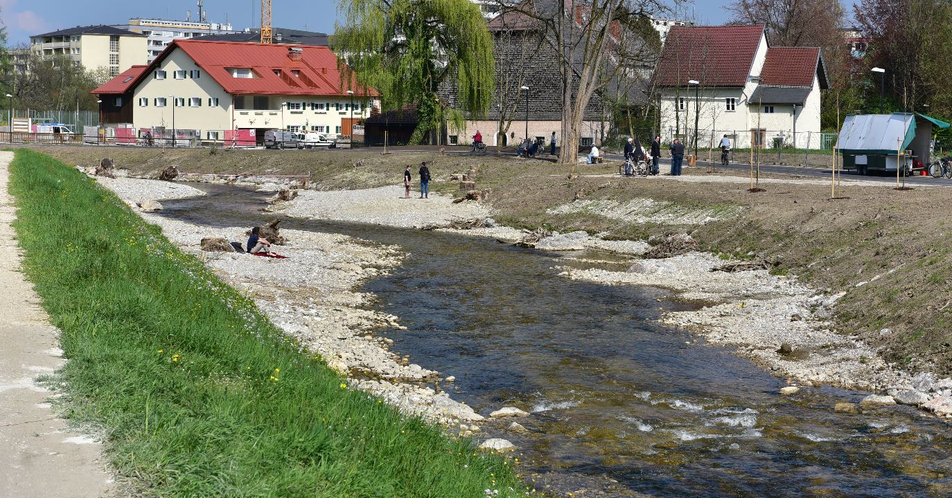 Freiraumgestaltung an der Glan bei der Rauchmühle