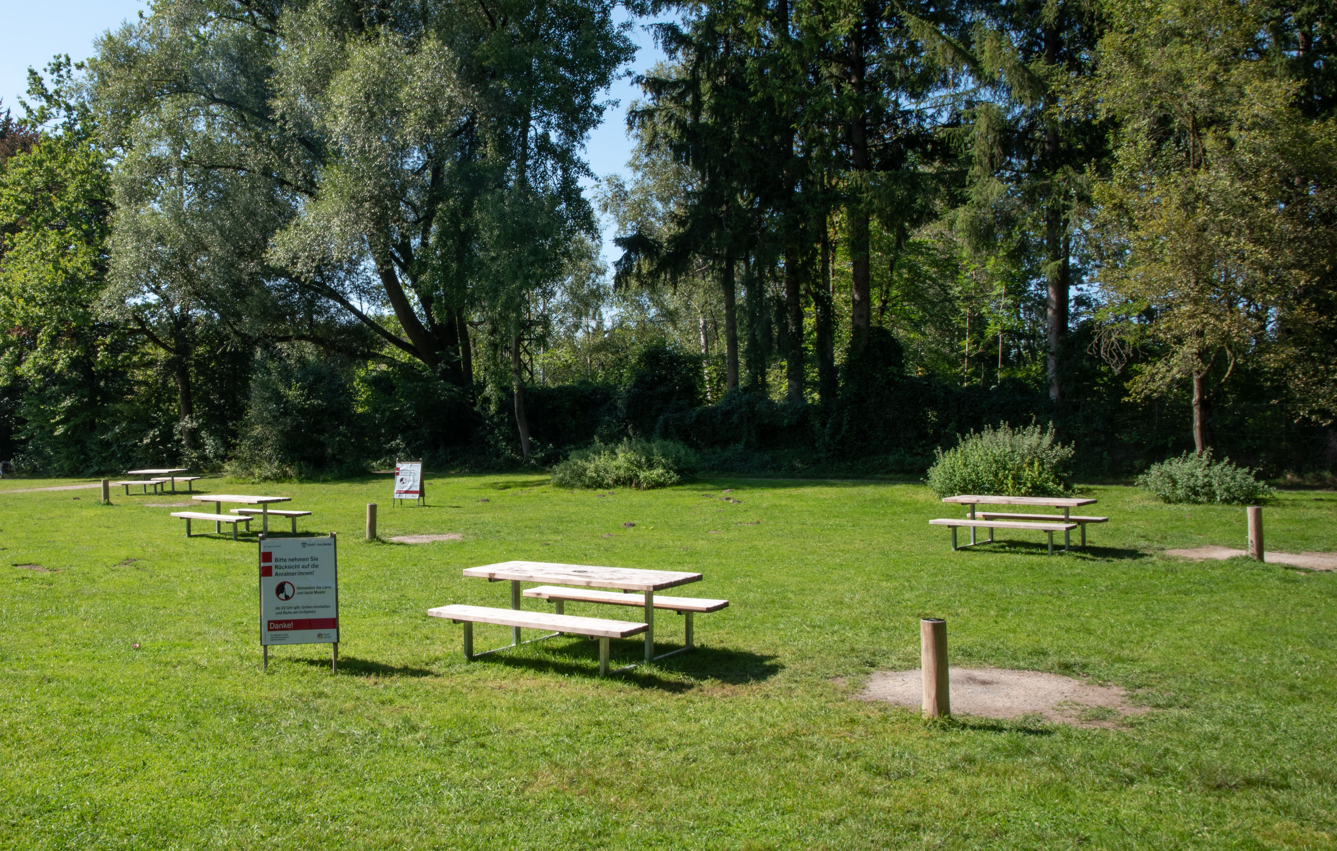Städtische Grillplätze wieder nutzbar
