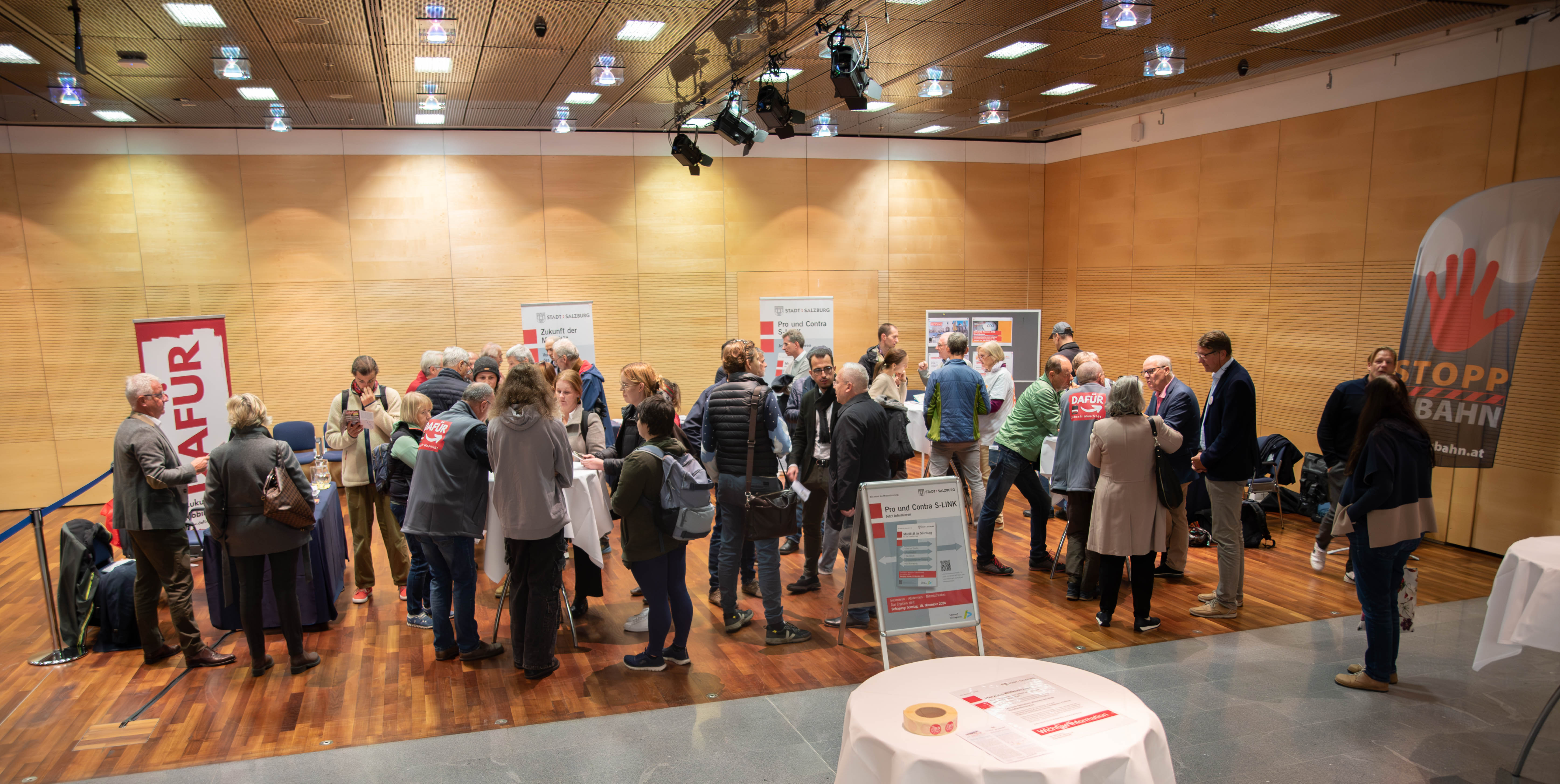 Infoabend S-LINK im Salzburg Congress