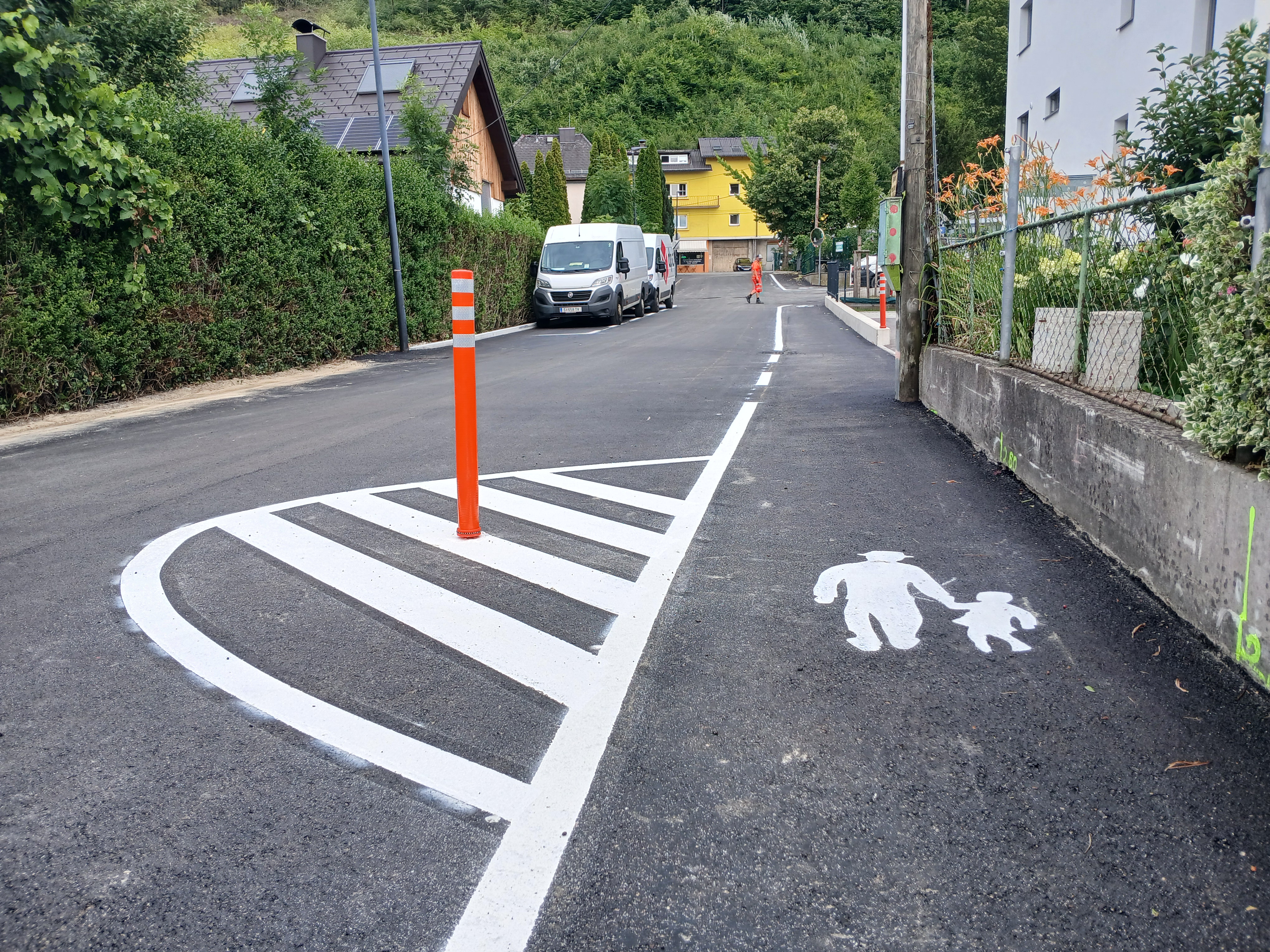 Mehr Platz für Fußgänger:innen in Langwied