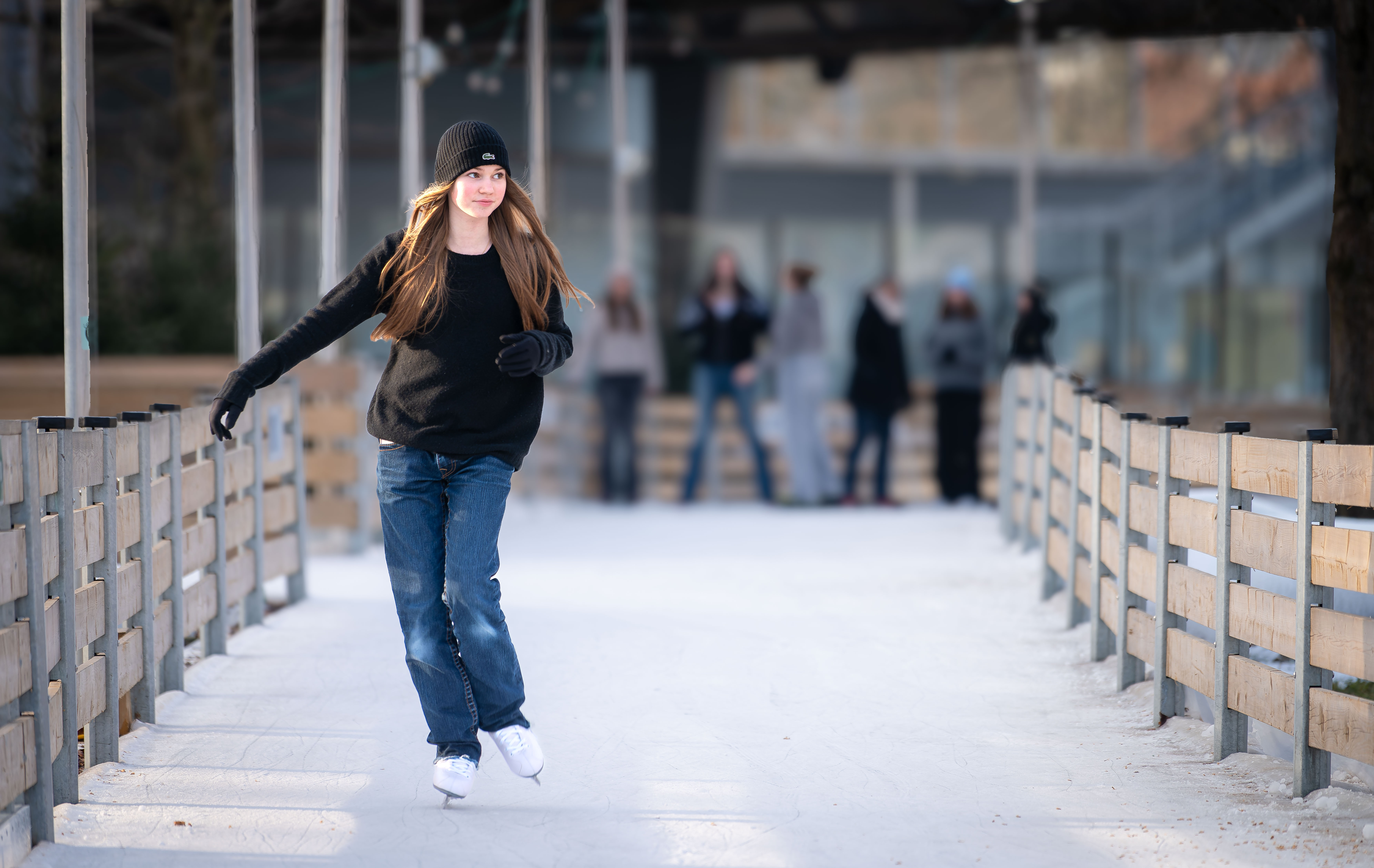 Ab sofort gibt es den Eiszauber im Volksgarten.