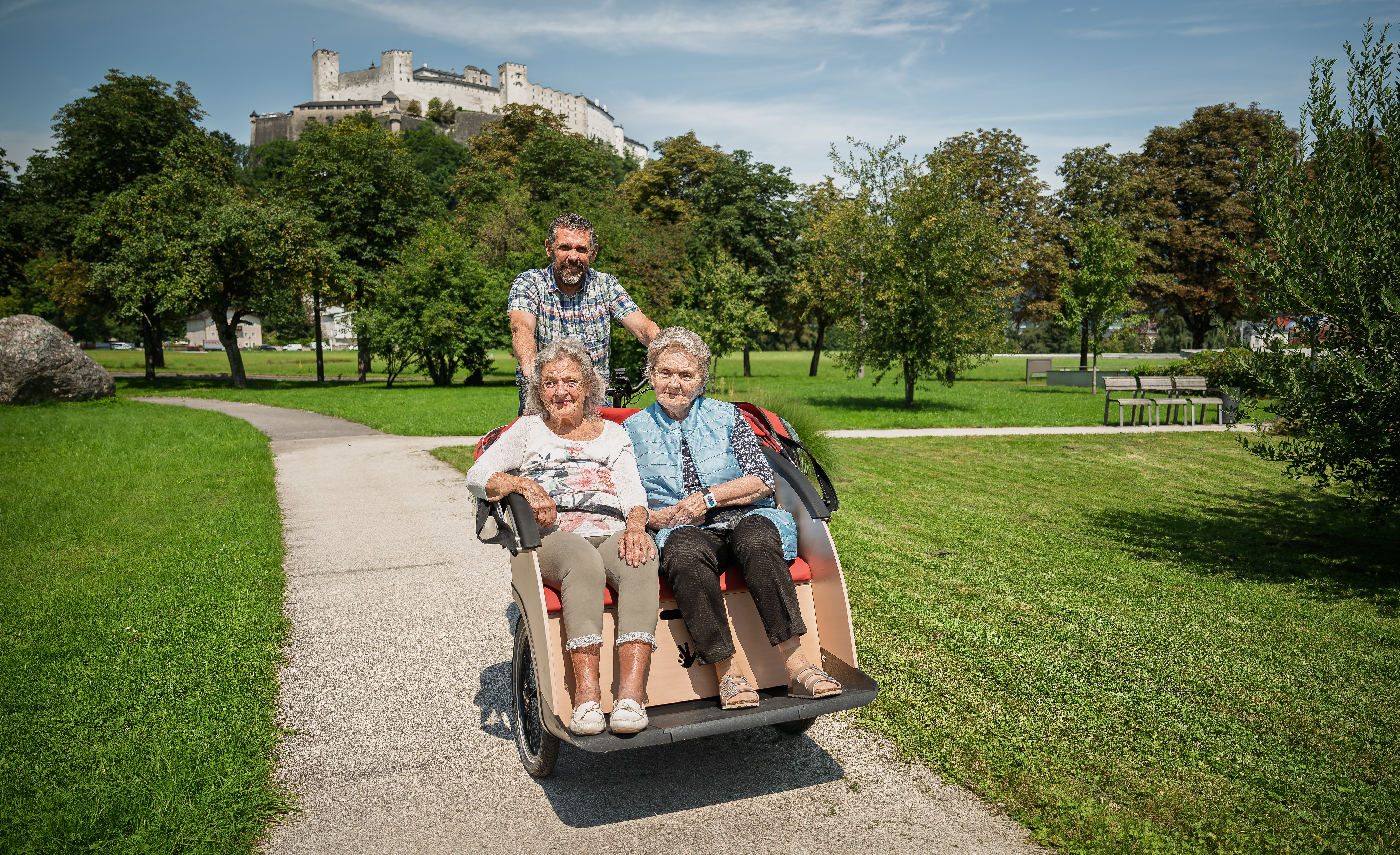 Rikscha-Fahrten in Salzburg