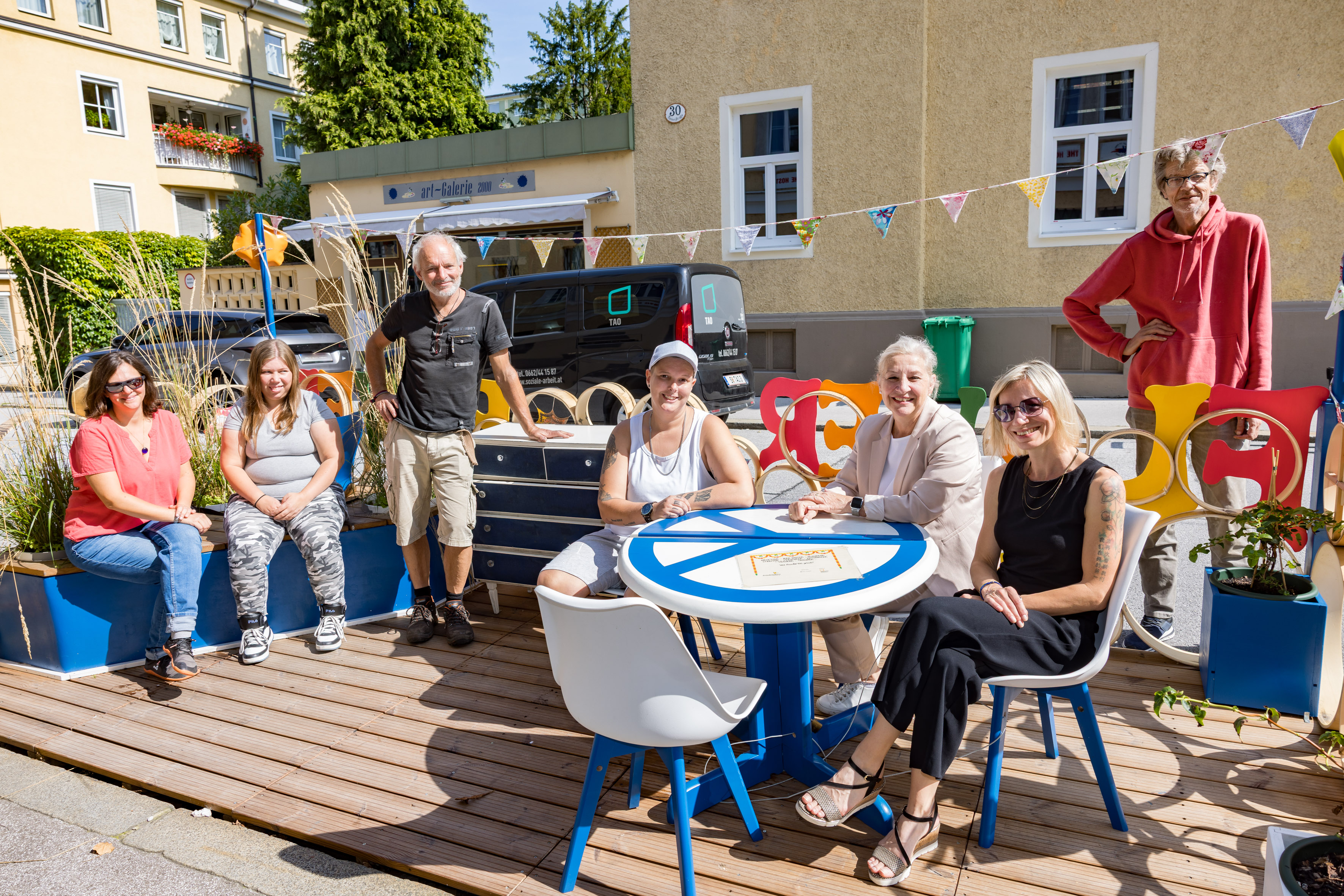 Parklet Lasserstrasse