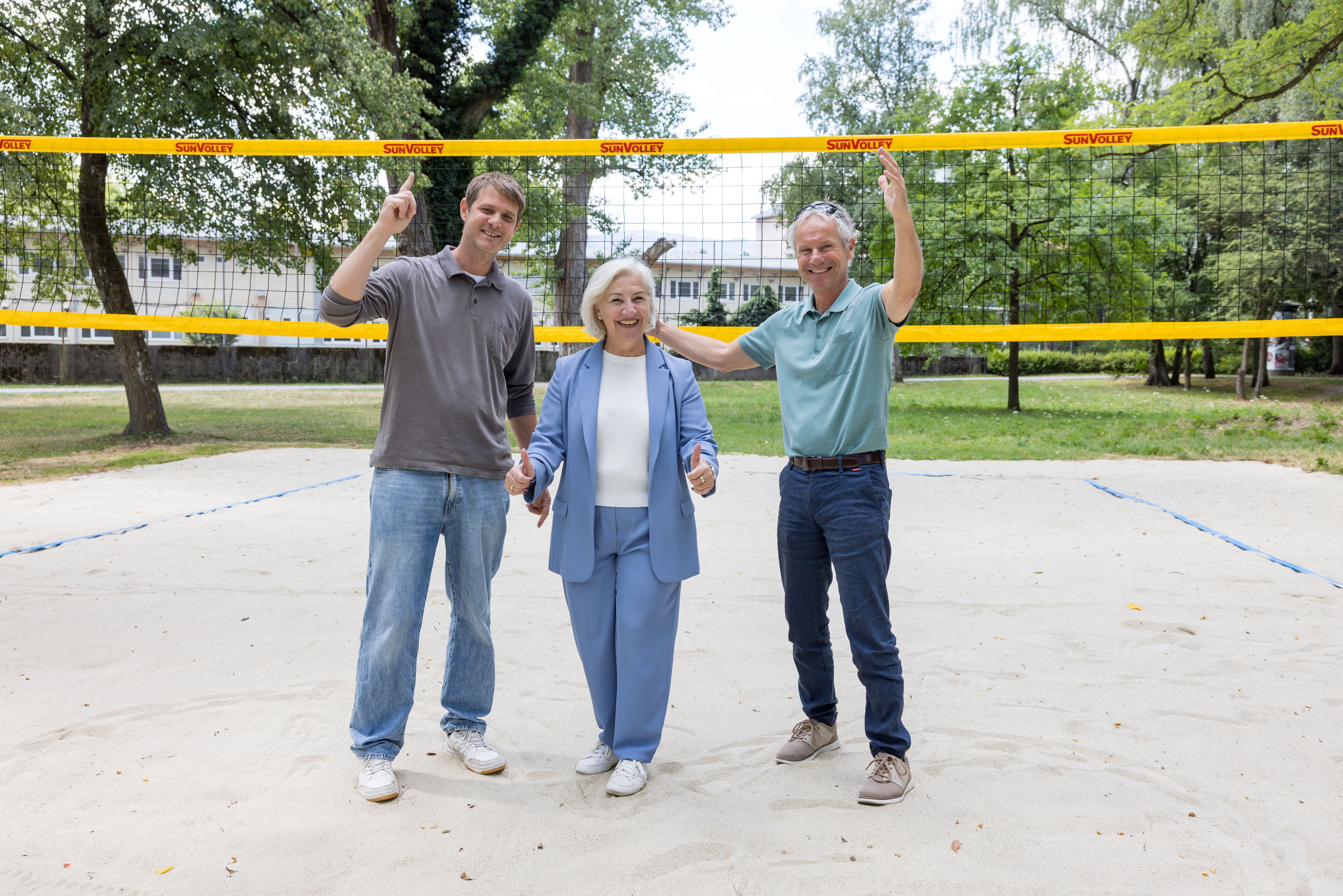 Beachvolleyballplatz im Lehener Park Beachvolleyballplatz im Lehener Park