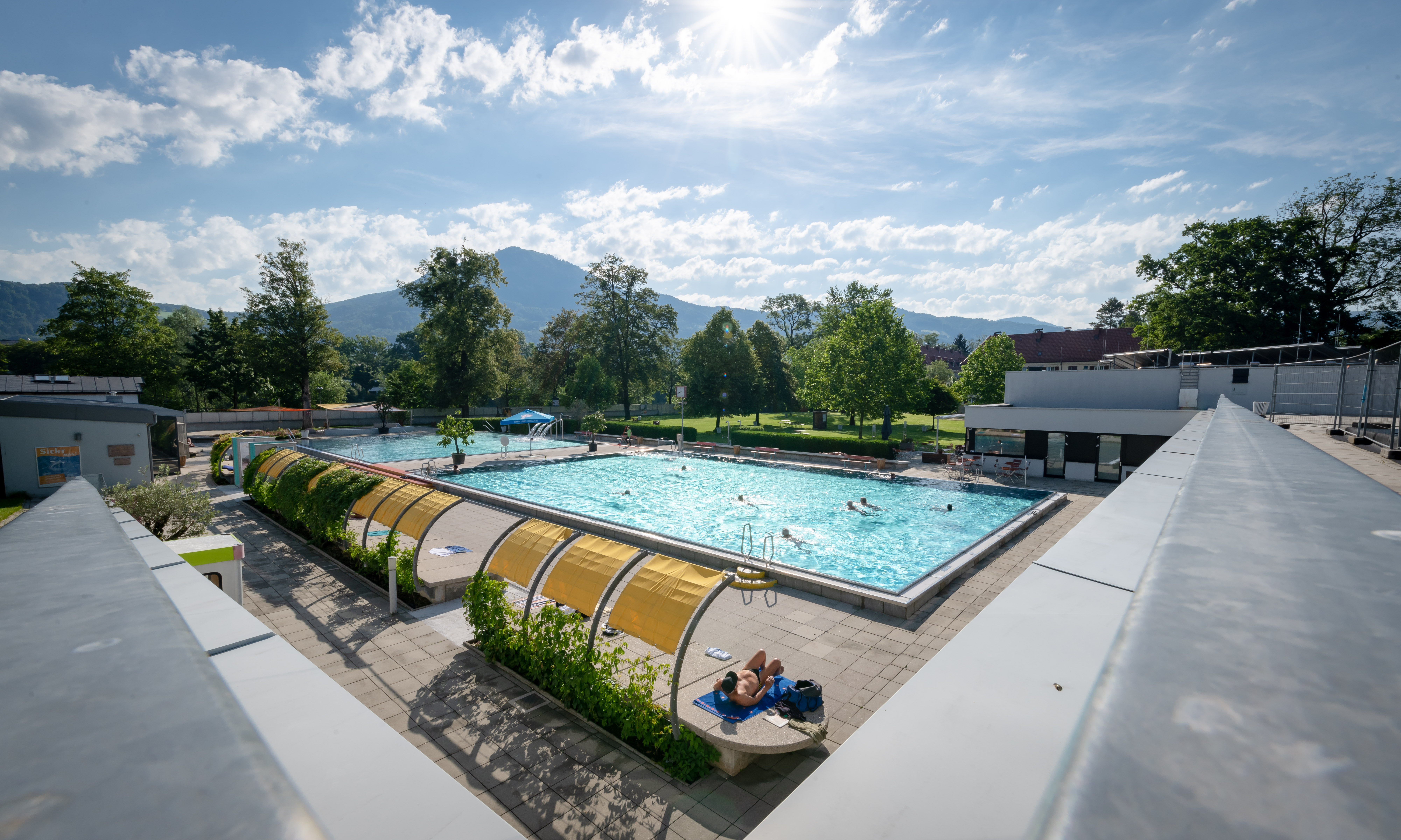 AYA-Freibad im Süden der Stadt