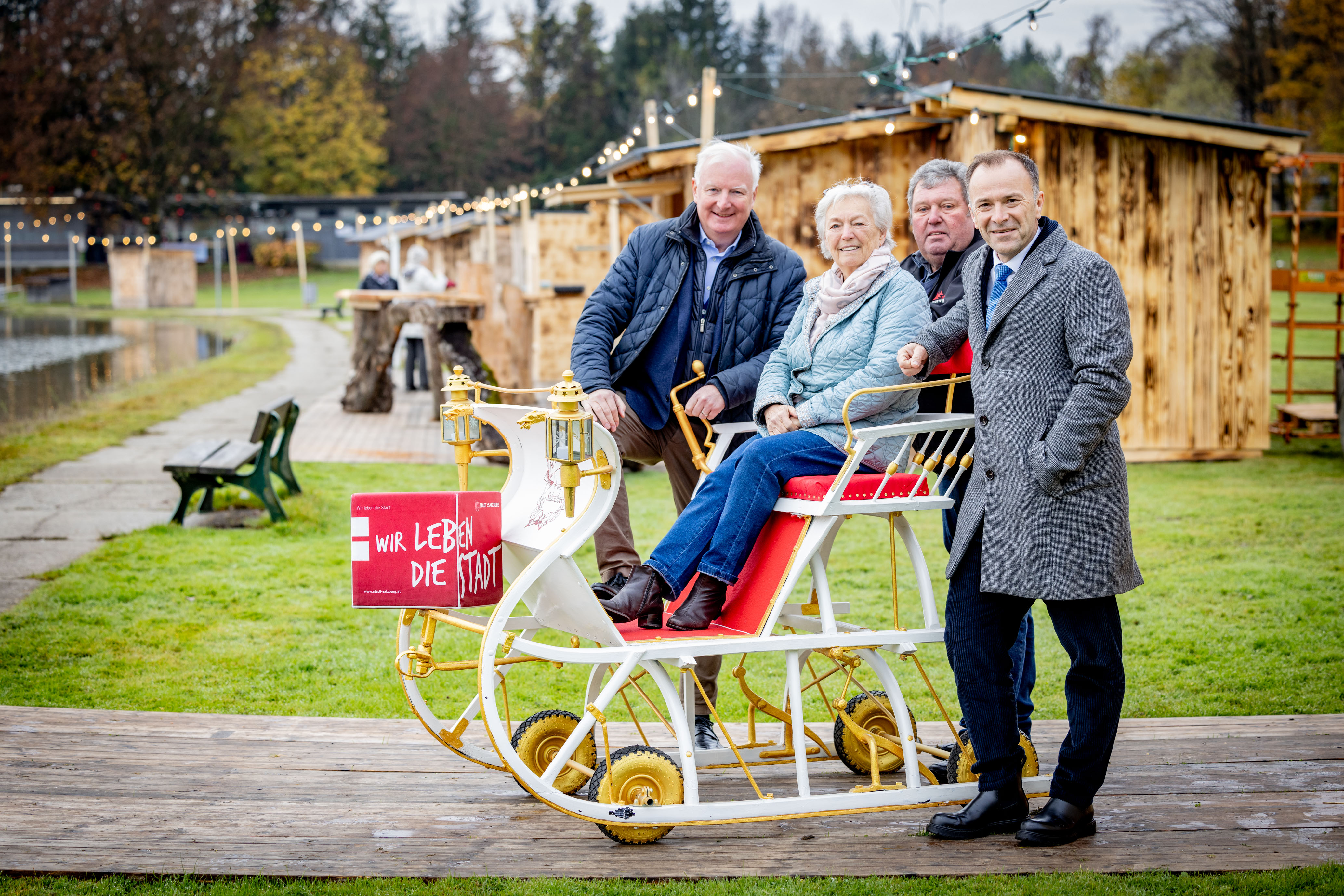 Adventmarkt beim Salzachsee