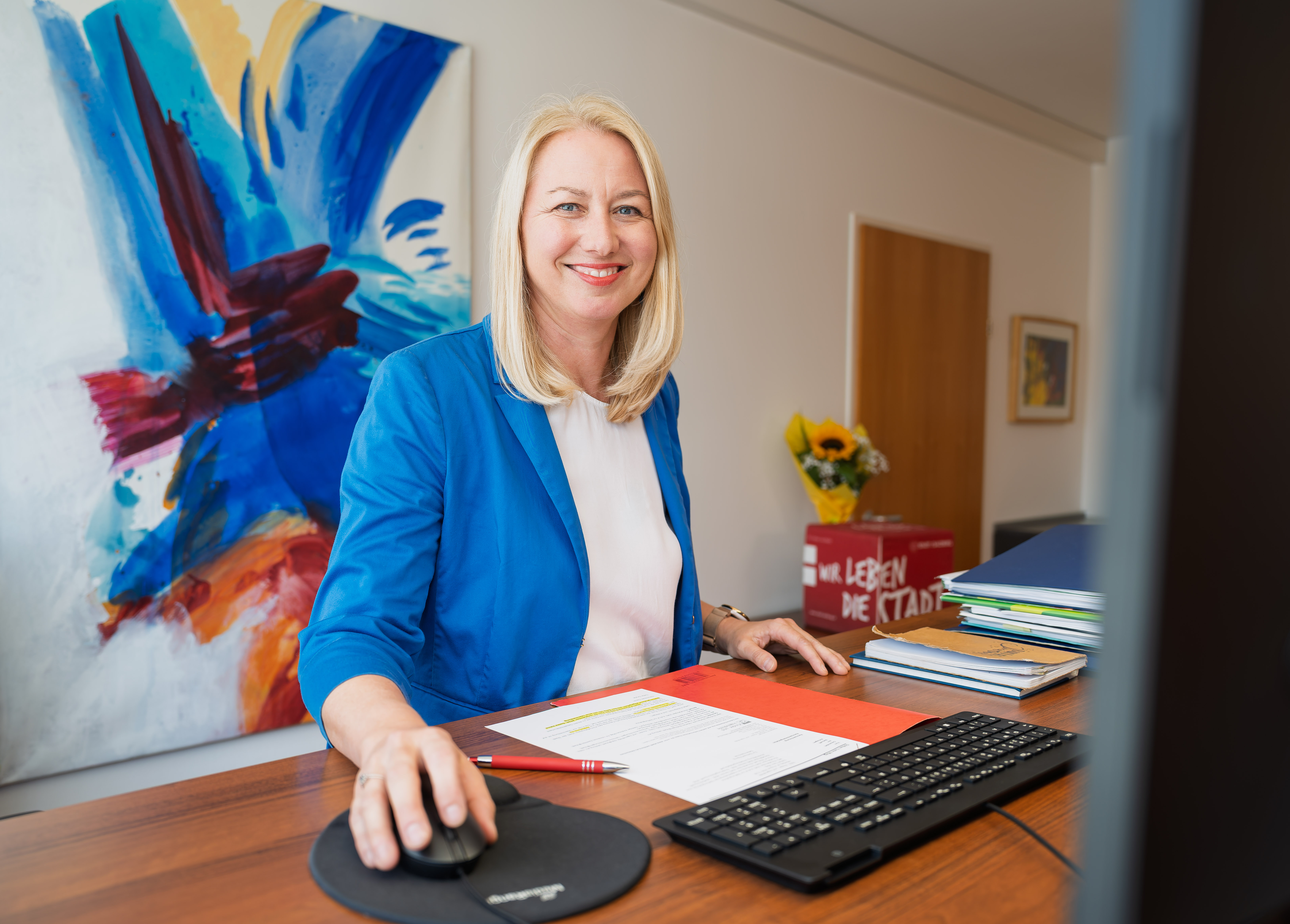 Nicole Solarz, Leiterin der Kinder- und Jugendhilfe Nicole Solarz